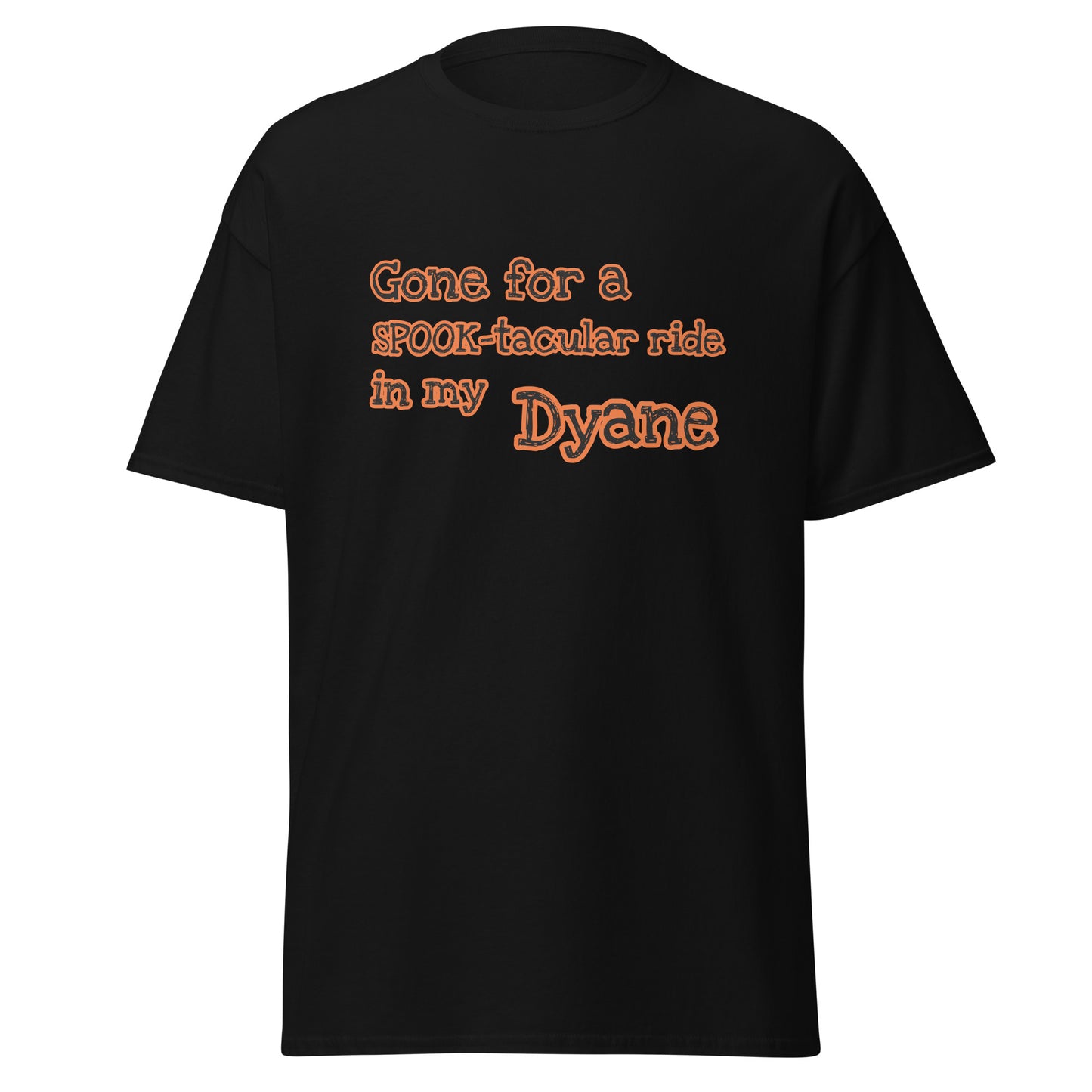 Parti pour une balade SPOOK-taculaire dans mon T-shirt Dyane disponible en Noir, Naturel, Gris ou Blanc