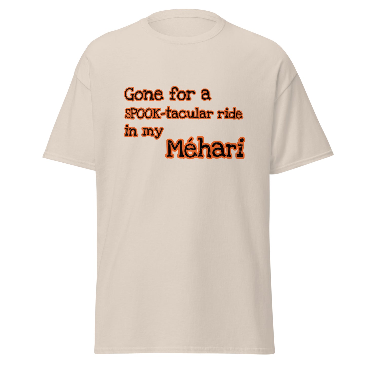Gone for a SPOOK-tacular ride in my Méhari T-shirt available in Black, Natural, Grey or White