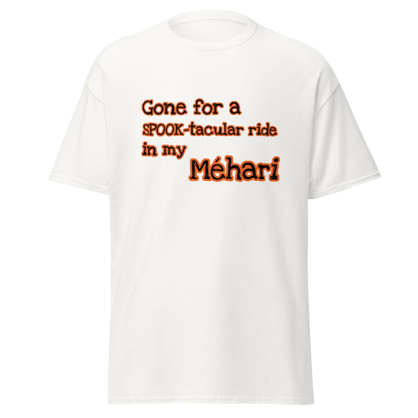 Gone for a SPOOK-tacular ride in my Méhari T-shirt available in Black, Natural, Grey or White