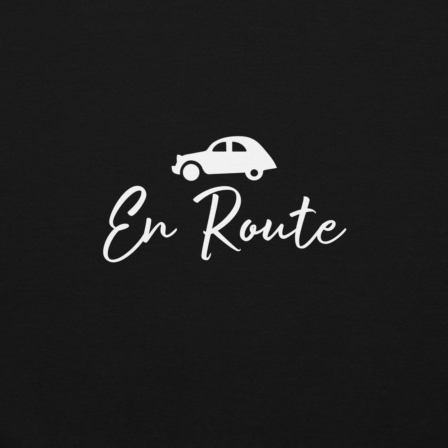En Route Citroën 2cv Sweatshirt Uniseks - Zwart, Navy of Indigo