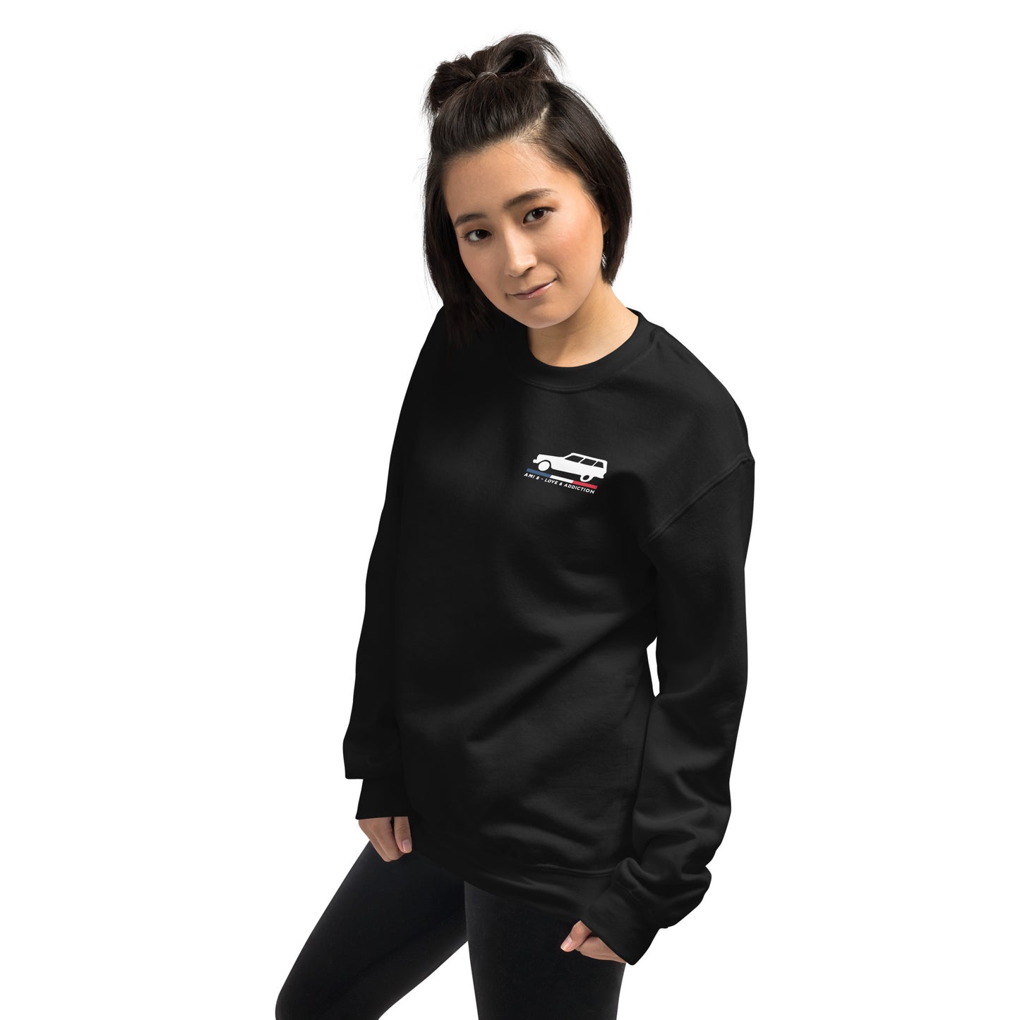 Sweatshirt "Ami 8 – Love & Addiction" | French style and comfort in one