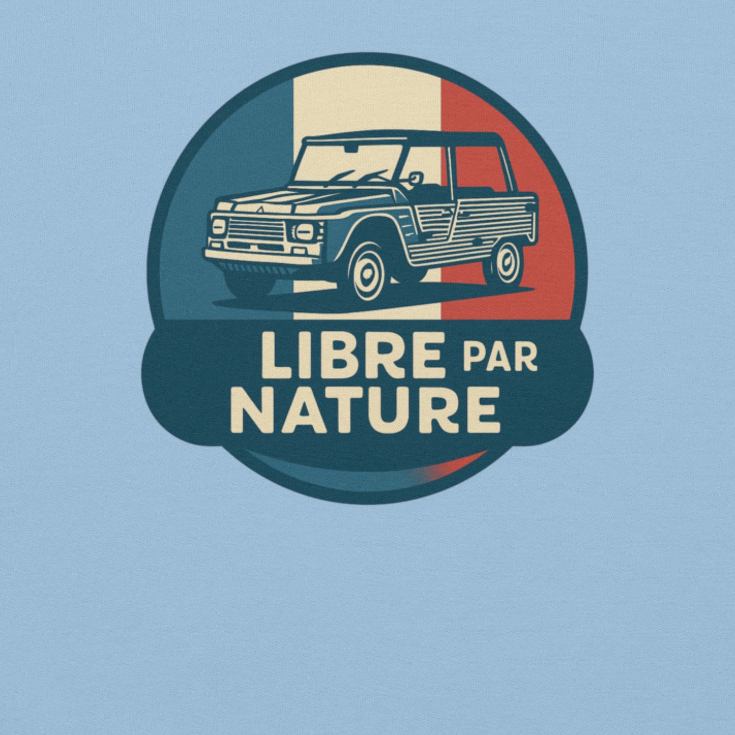 🚙 Sweatshirt “Libre par Nature” – Citroën Méhari: Warmte met een Vrije Geest!