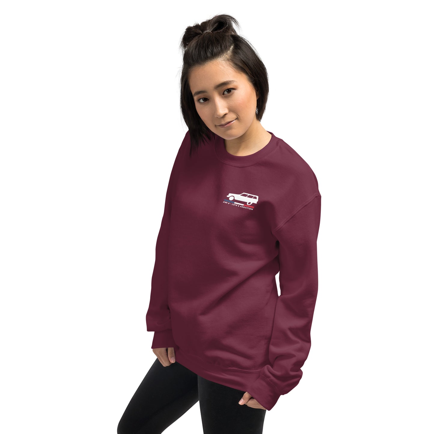 Sweatshirt "Ami 8 – Love & Addiction" | French style and comfort in one