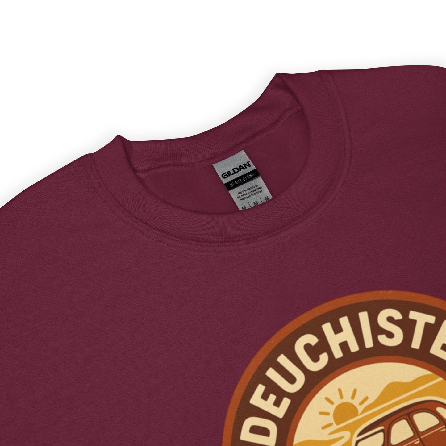 Sweater “Deuchiste Pur Jus” – Warme vibes, koel design