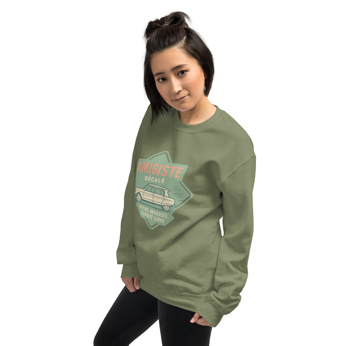 đ§„ Ami6iste DĂ©calĂ© Sweatshirt â Voor koude dagen met een warme knipoog
