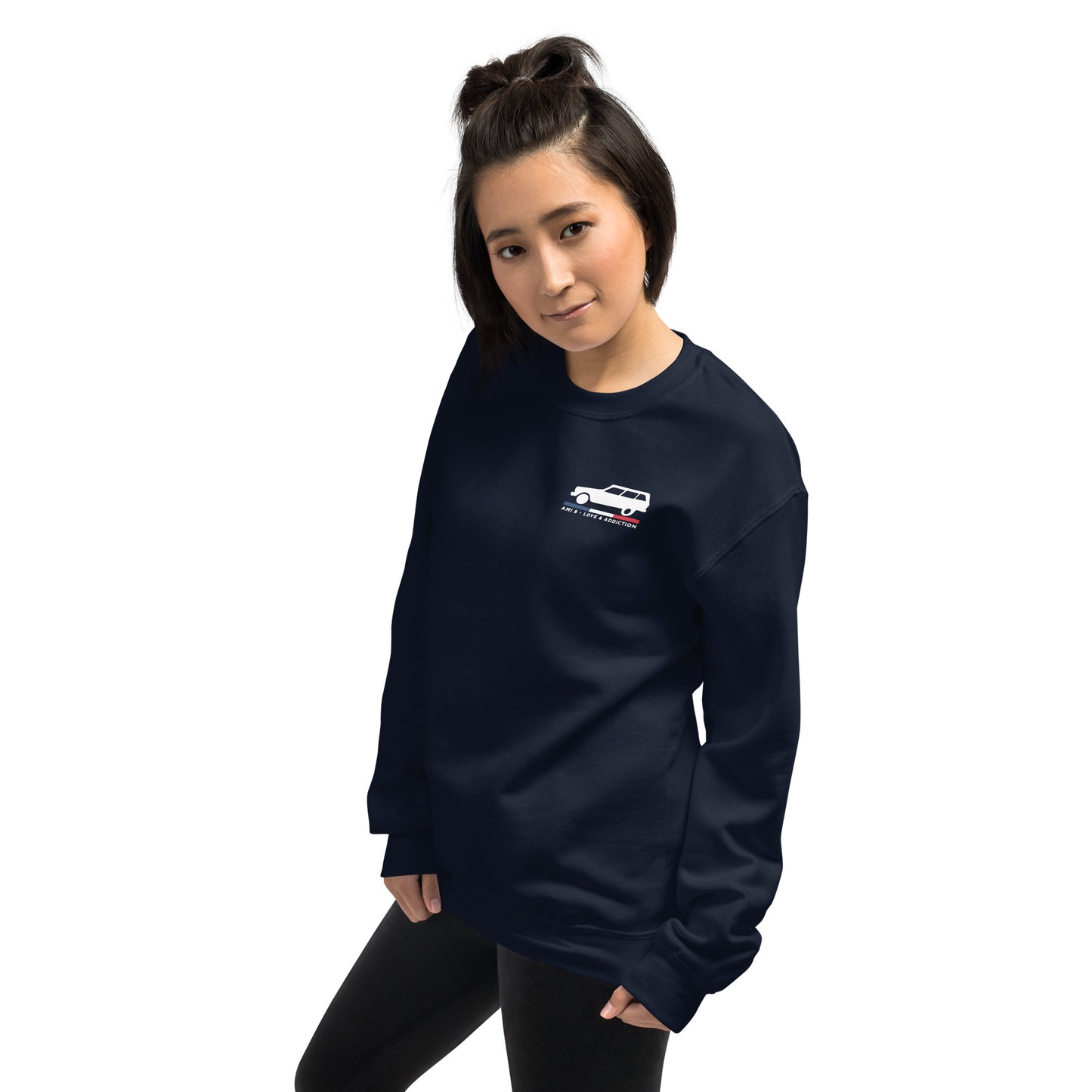 Sweatshirt "Ami 8 – Love & Addiction" | French style and comfort in one