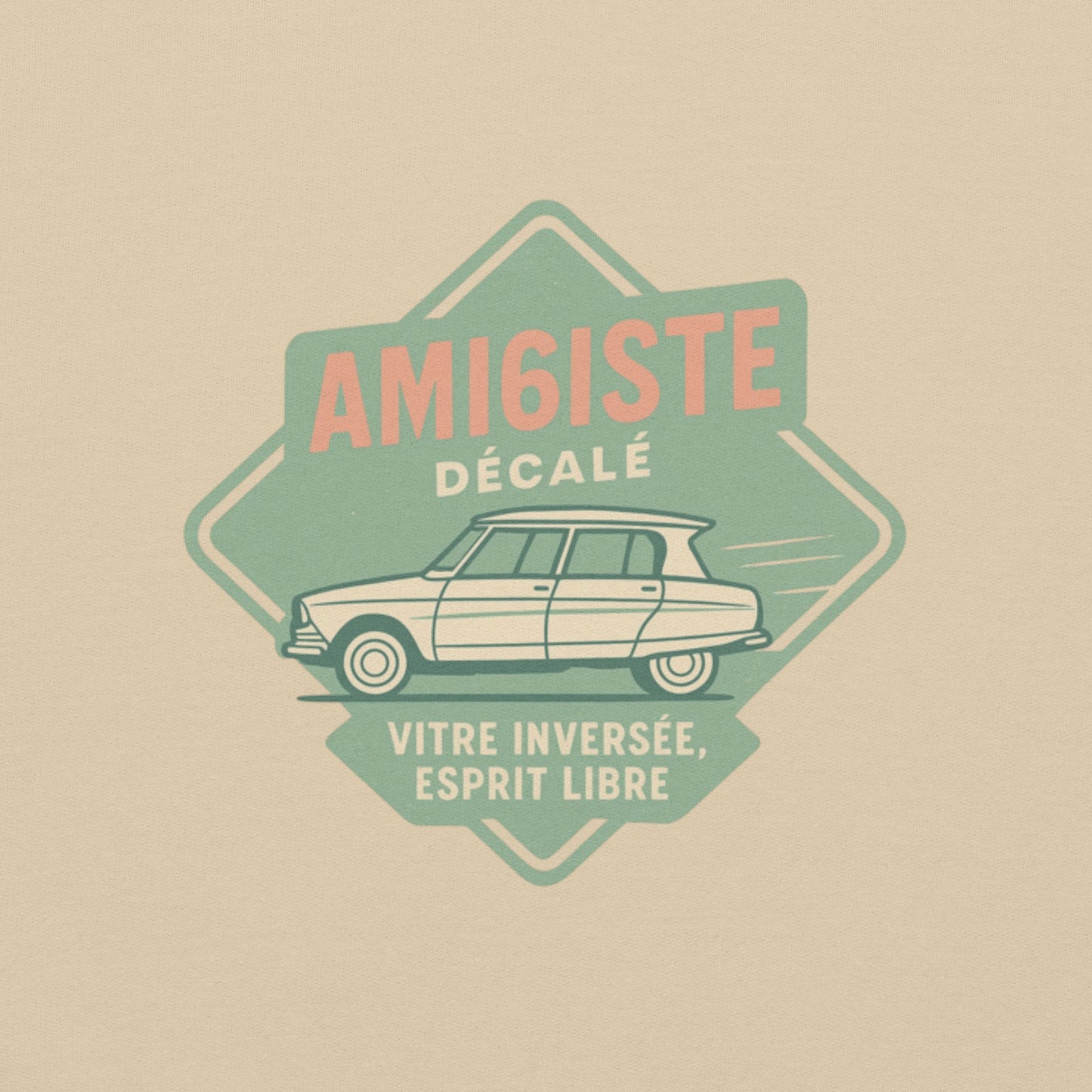 đ§„ Ami6iste DĂ©calĂ© Sweatshirt â Voor koude dagen met een warme knipoog