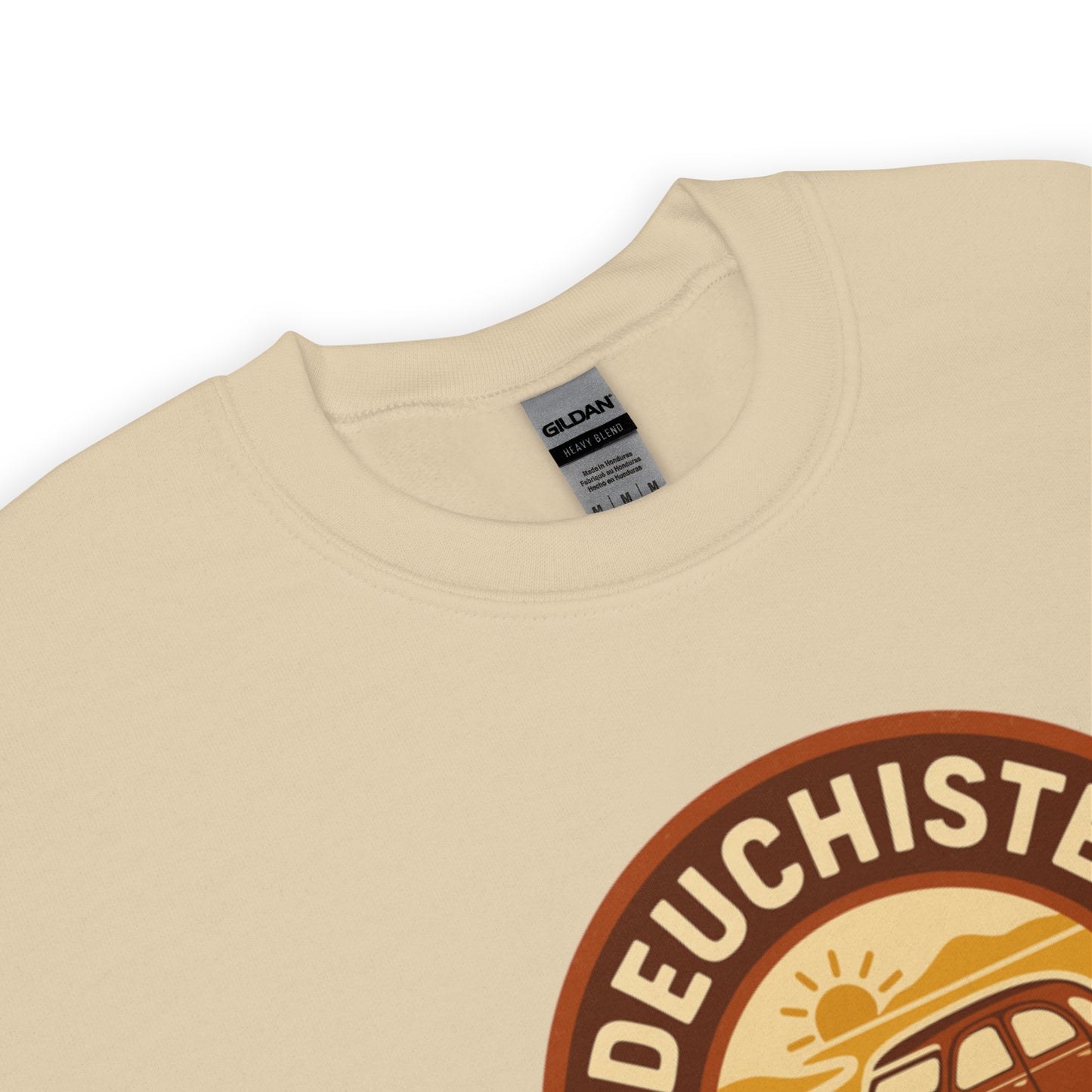 Sweater “Deuchiste Pur Jus” – Warme vibes, koel design