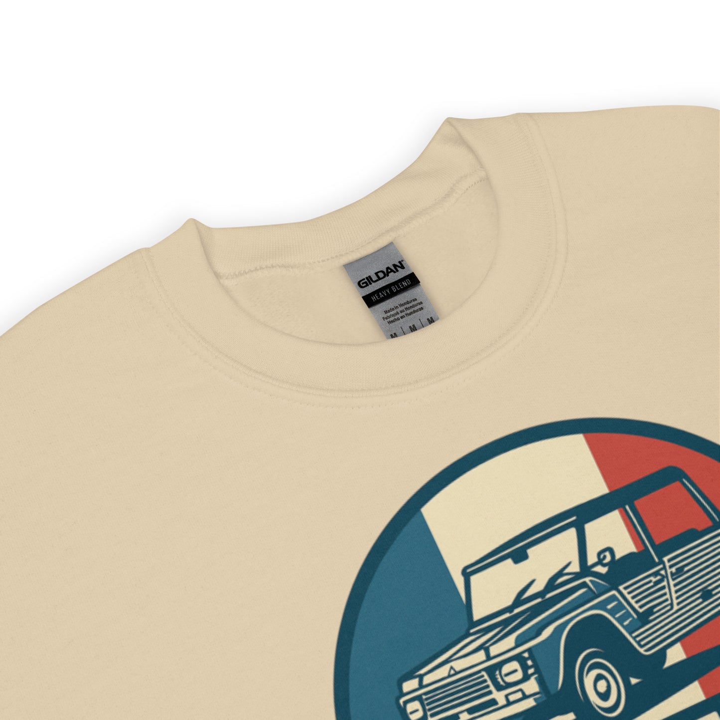 🚙 Sweatshirt “Libre par Nature” – Citroën Méhari: Warmte met een Vrije Geest!