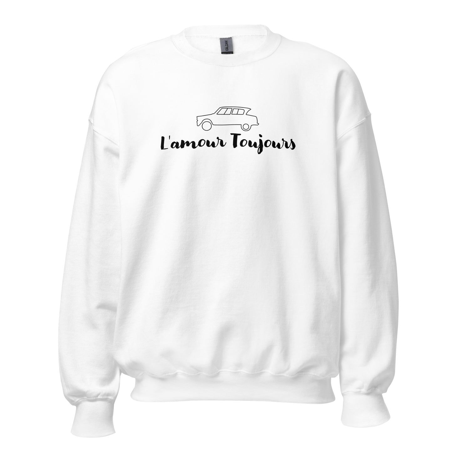 L'amour Toujours Citroën Ami6 Sweatshirt Unisex - Gray or White