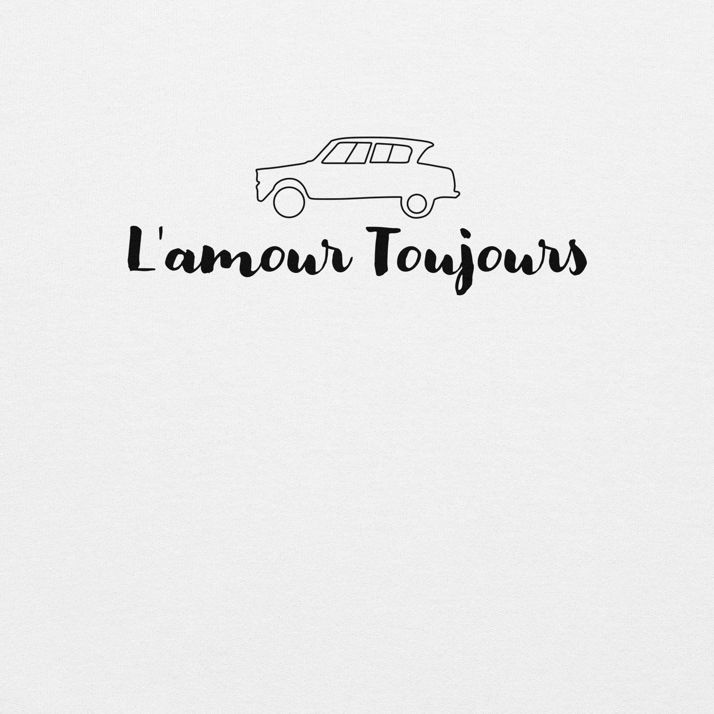 L'amour Toujours Citroën Ami6 Sweatshirt Unisex - Gray or White