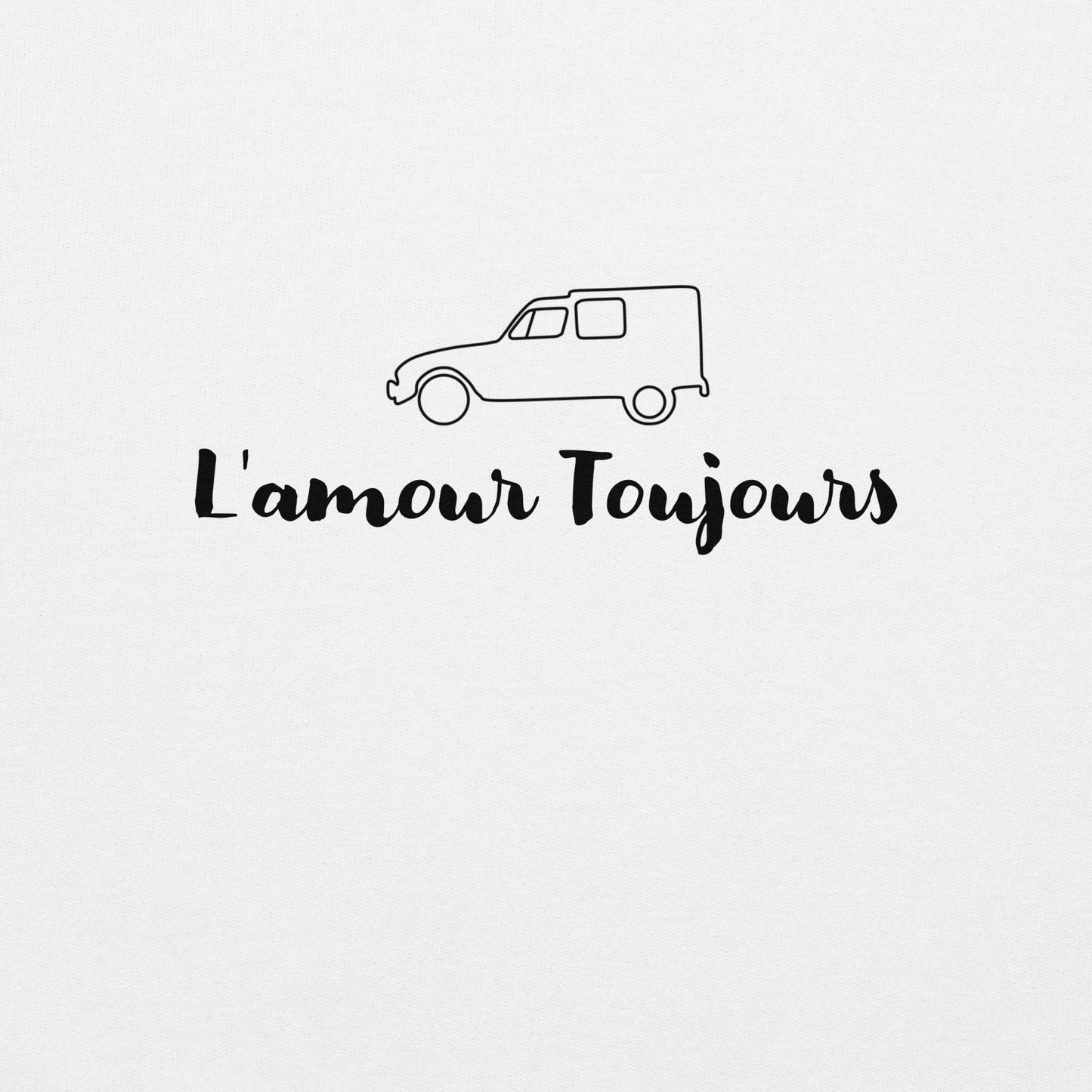 L'amour Toujours Citroën Acadiane Sweatshirt Unisex - Gray or White