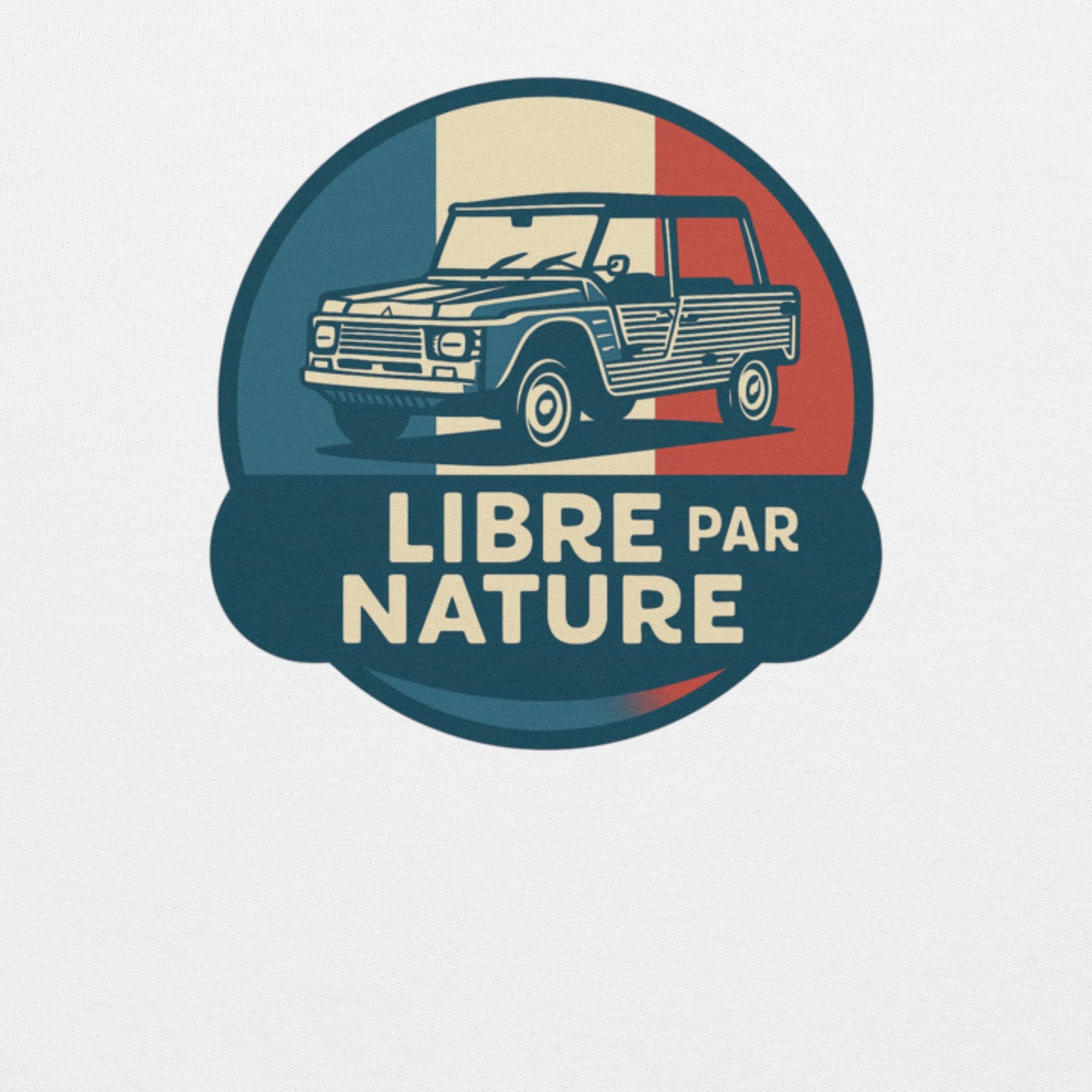 🚙 Sweatshirt “Libre par Nature” – Citroën Méhari: Warmte met een Vrije Geest!
