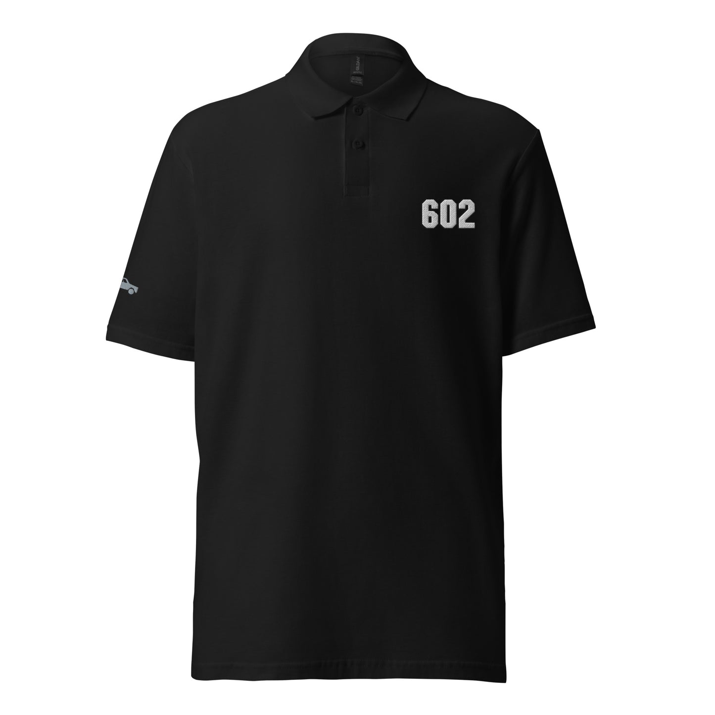 602 embroidered Citroën Ami6 polo - Black, Navy, Gray or White