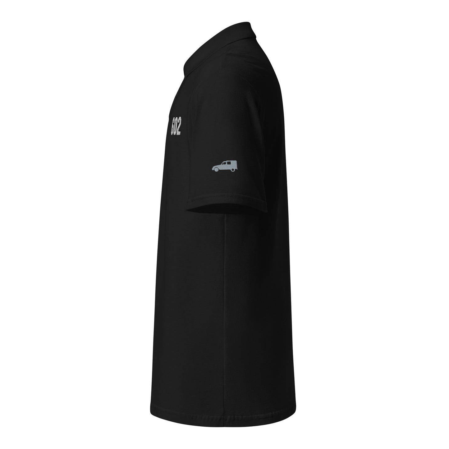 602 embroidered Citroën Acadiane polo - Black, Navy, Gray or White