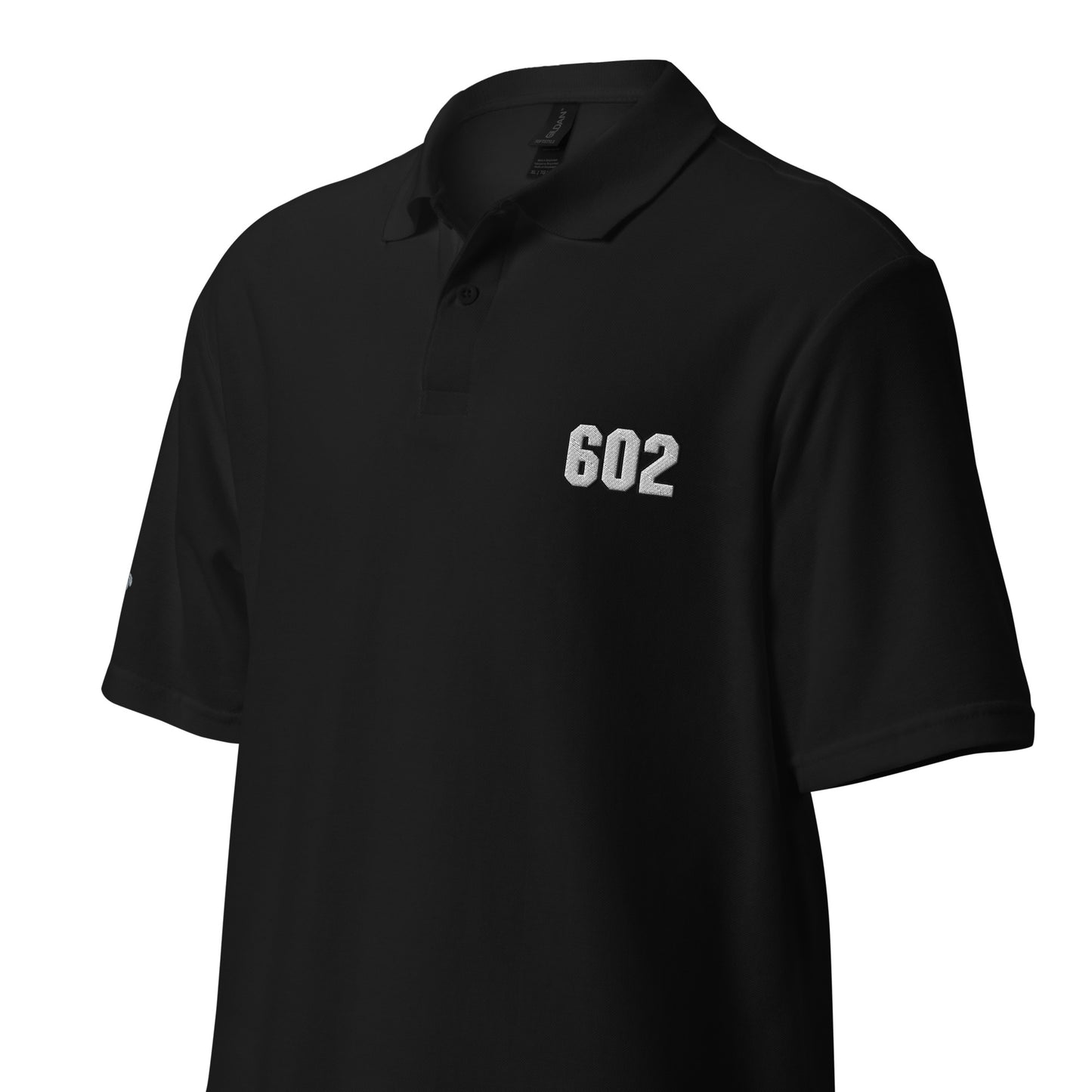 602 embroidered Citroën Dyane polo available in Black, Navy, Gray or White