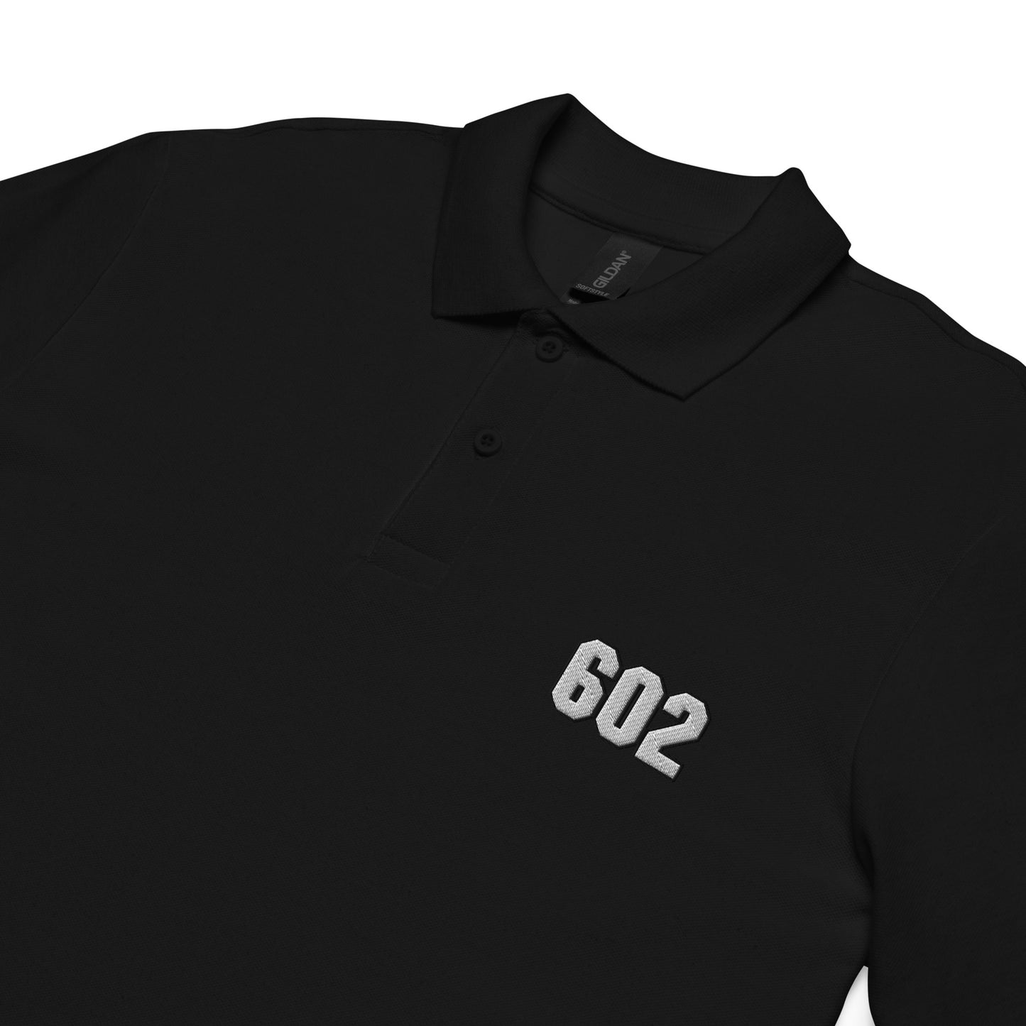 602 embroidered Citroën 2cv polo - Black, Navy, Gray or White
