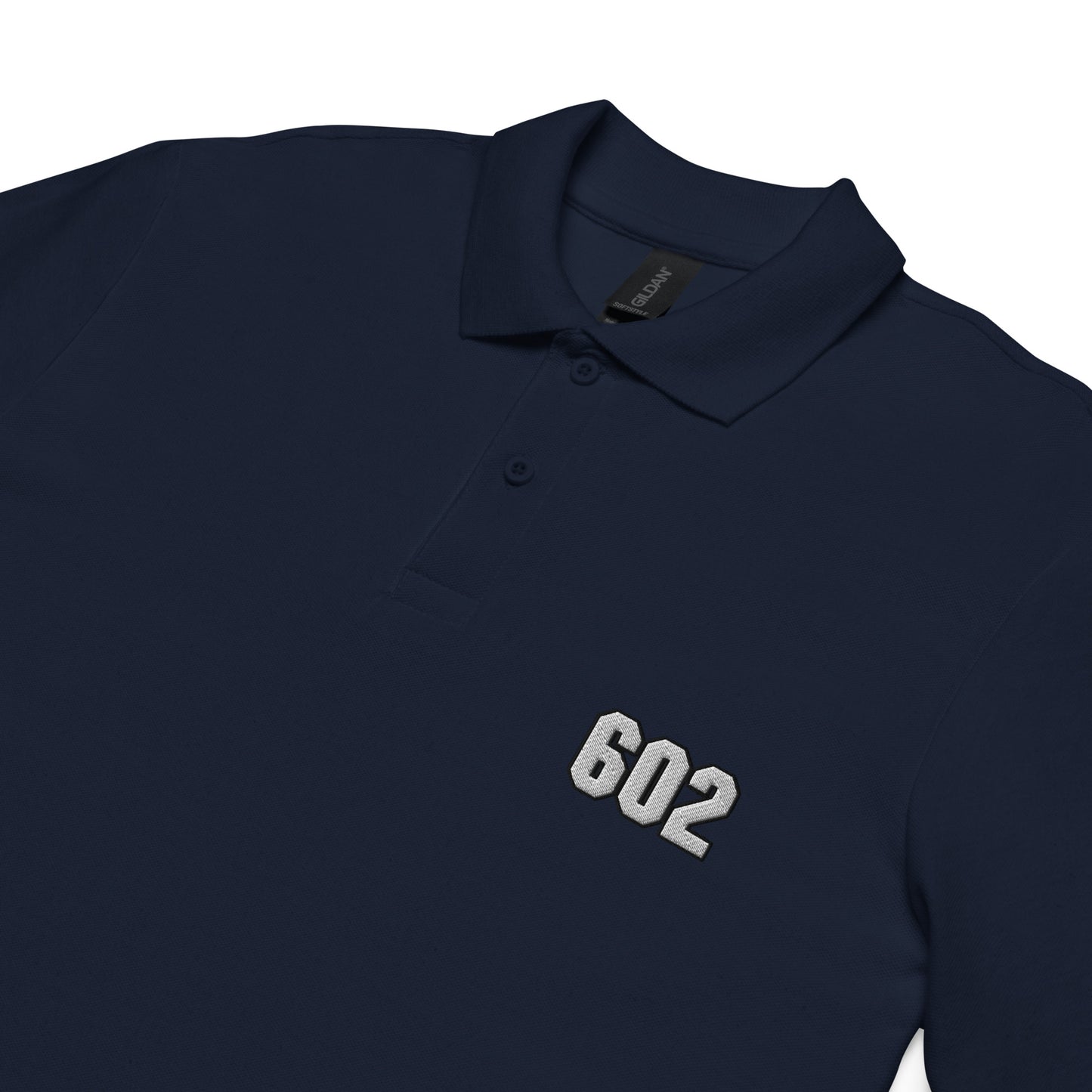602 embroidered Citroën Ami6 polo - Black, Navy, Gray or White