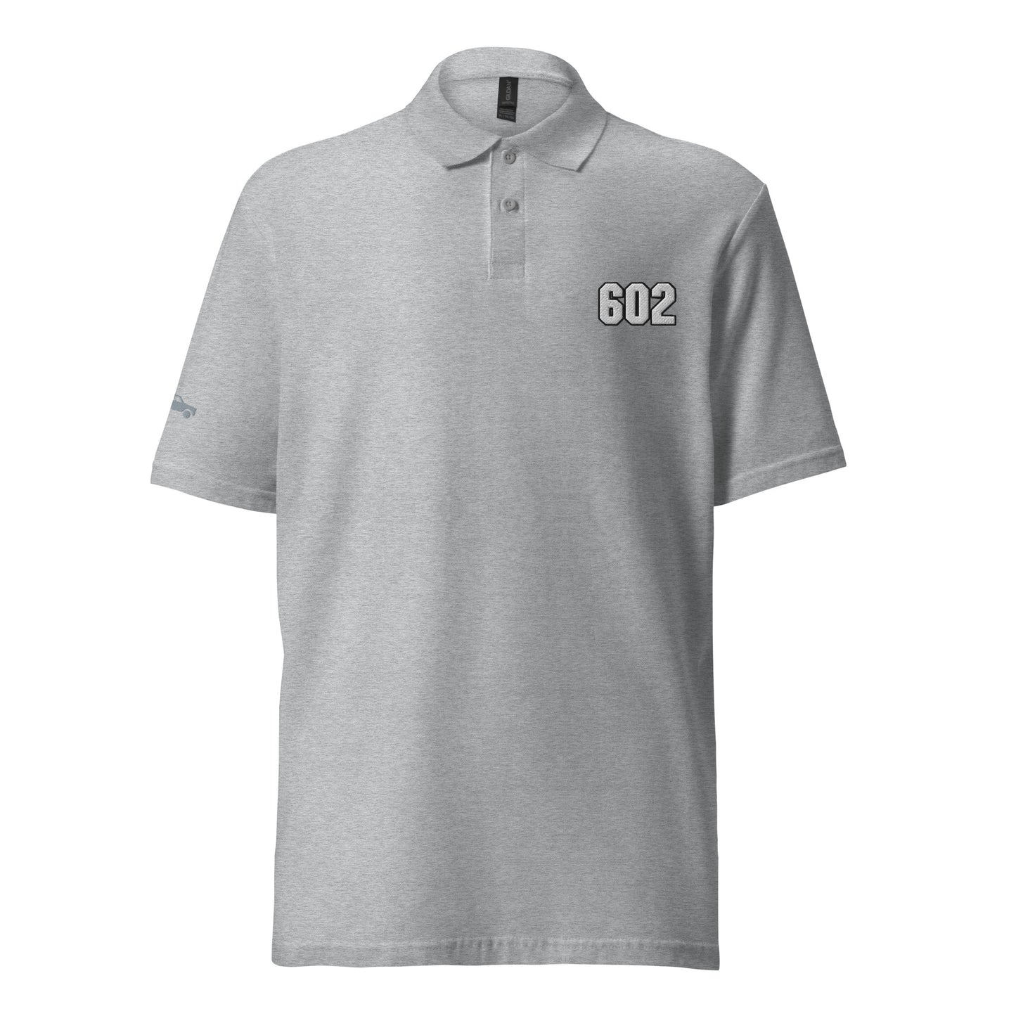 602 embroidered Citroën Ami6 polo - Black, Navy, Gray or White