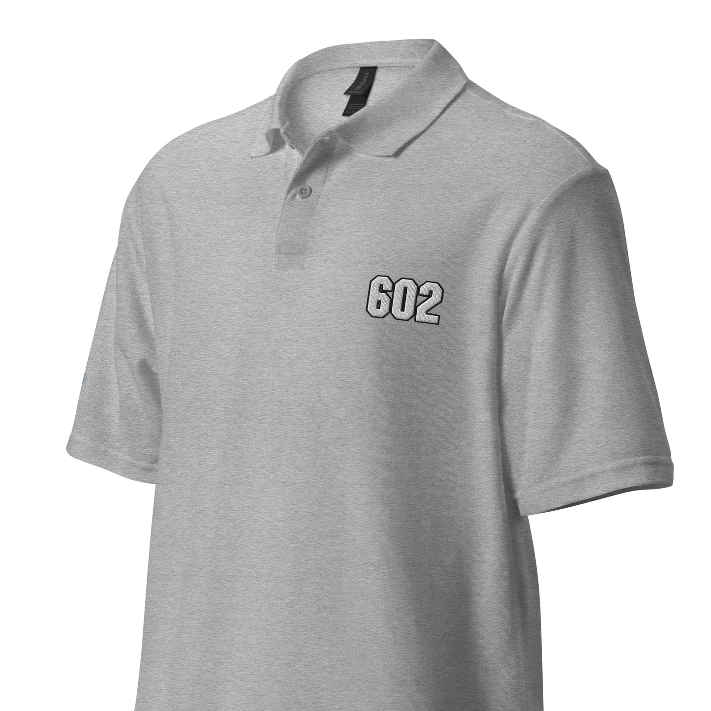 602 embroidered Citroën Dyane polo available in Black, Navy, Gray or White