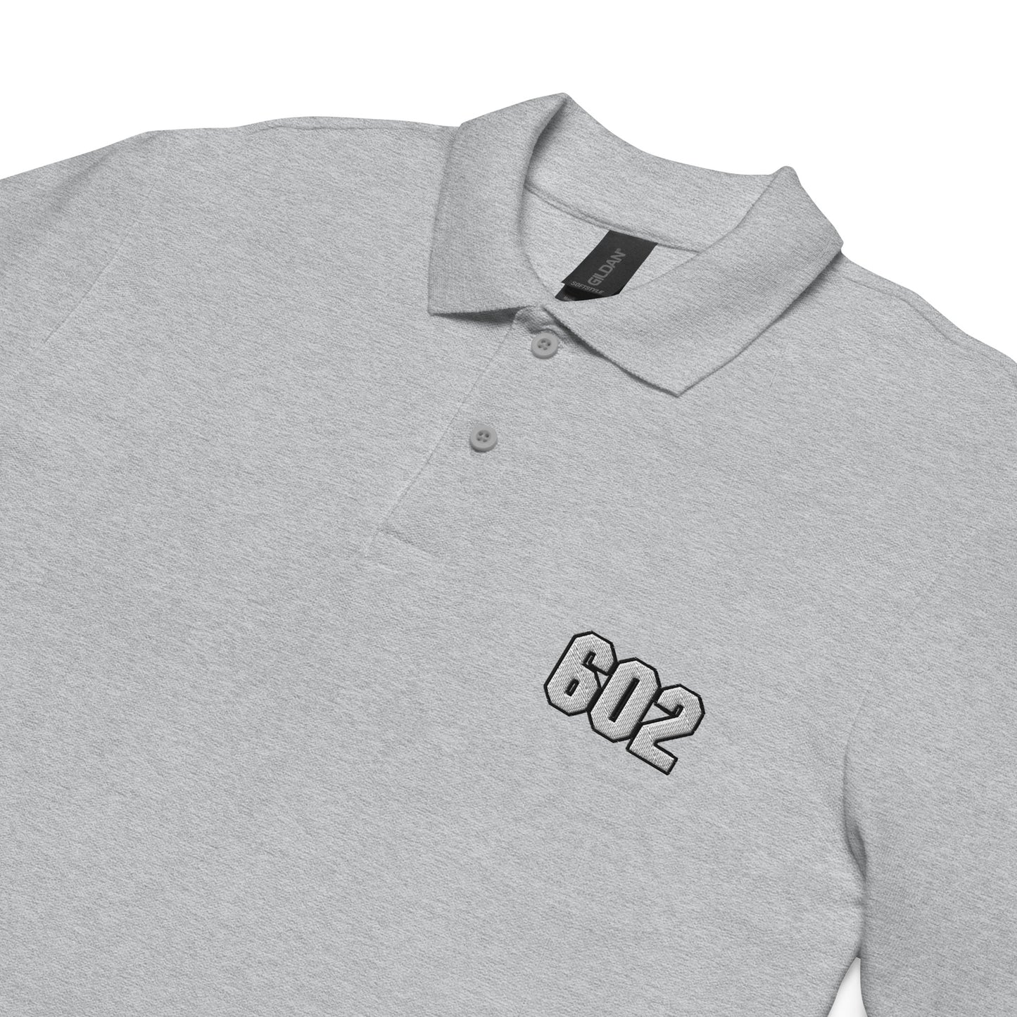 602 embroidered Citroën 2cv polo - Black, Navy, Gray or White