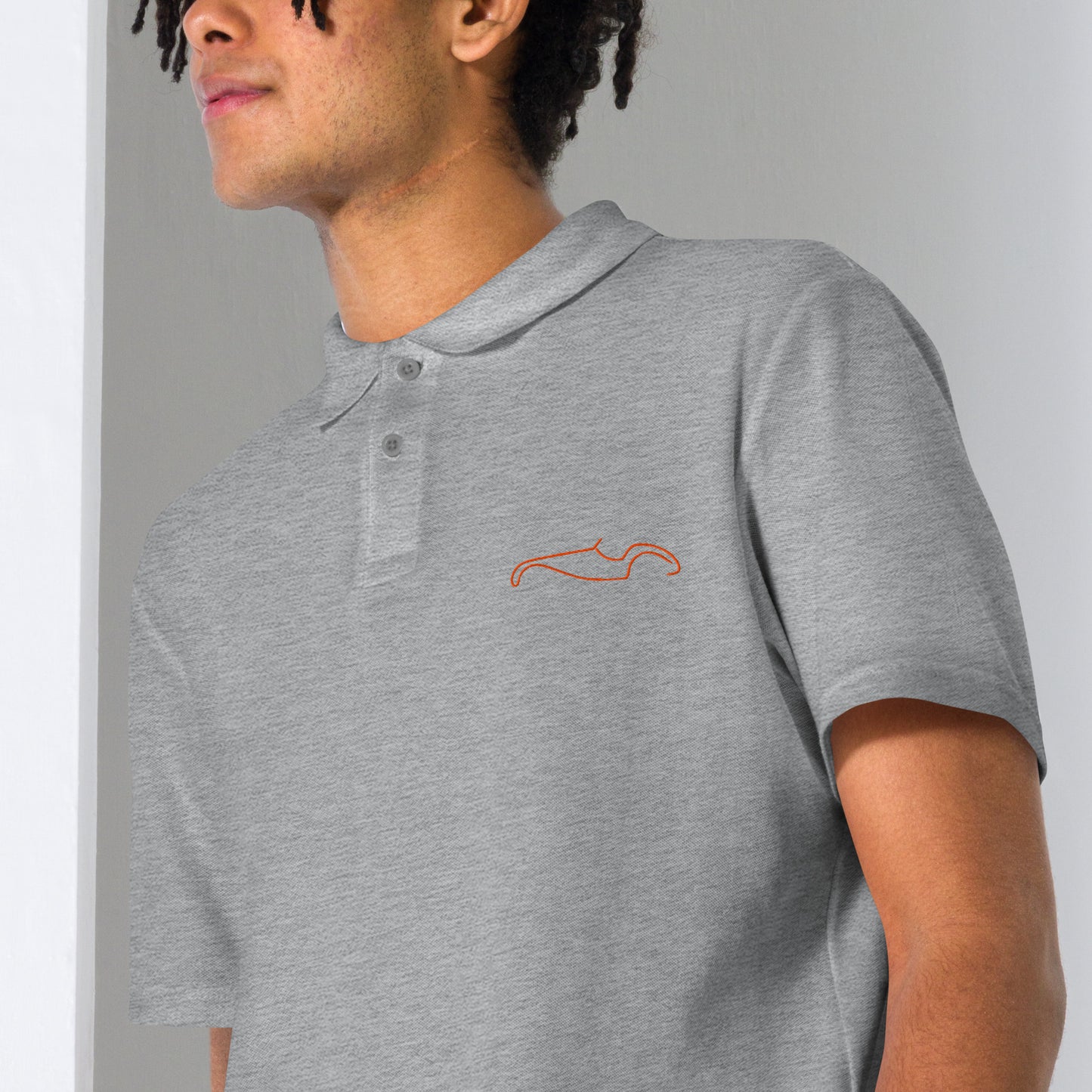 Unisex Piqué Polo – Silhouette Collectie | Burton Sportscar Lijnkunst