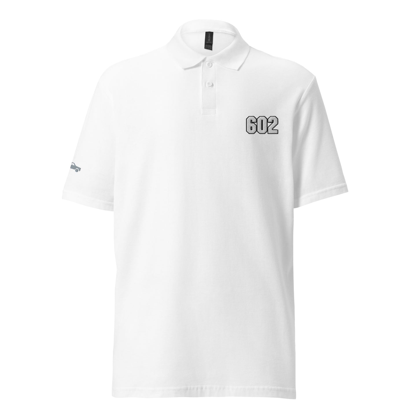 602 embroidered Citroën Ami6 polo - Black, Navy, Gray or White