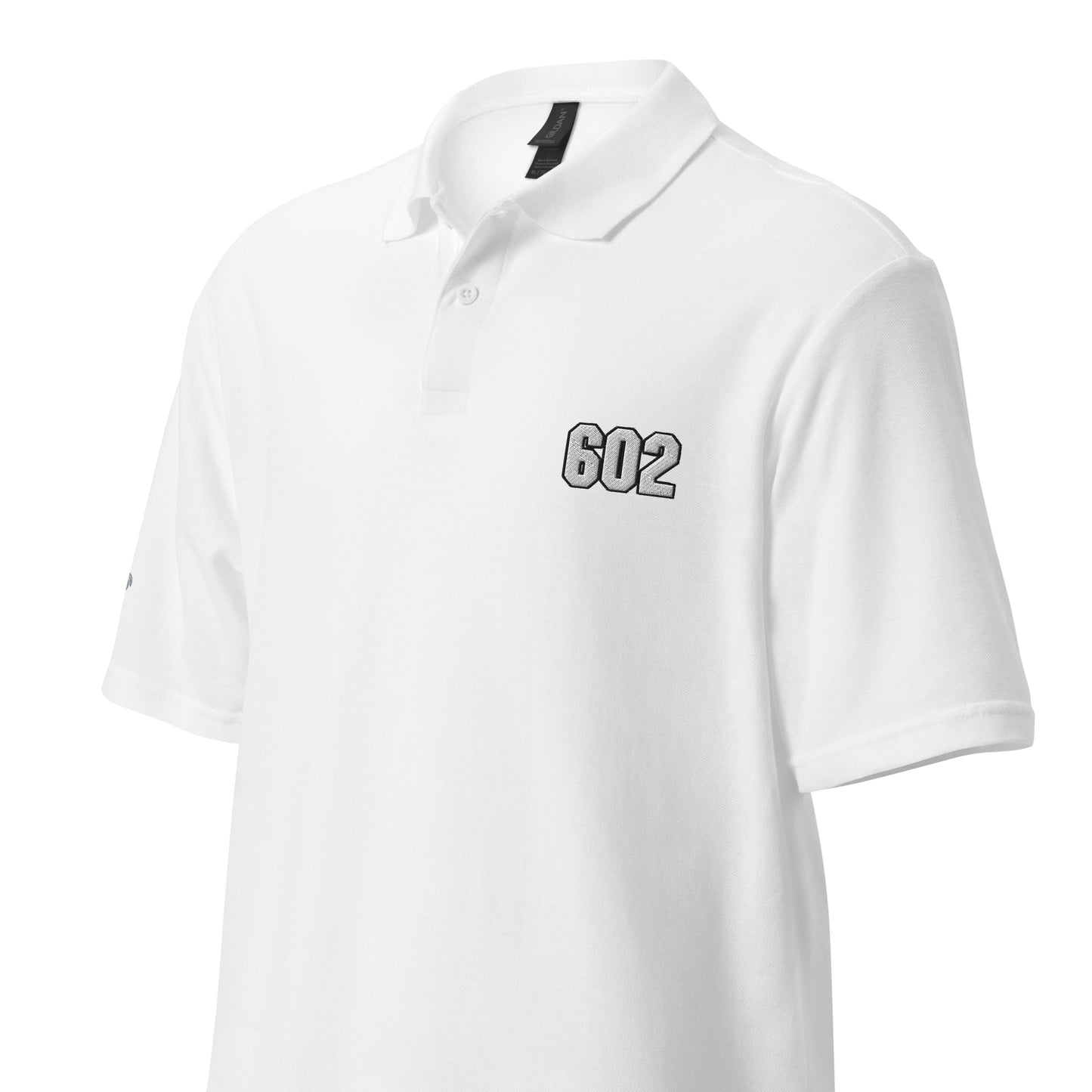 602 embroidered Citroën Dyane polo available in Black, Navy, Gray or White