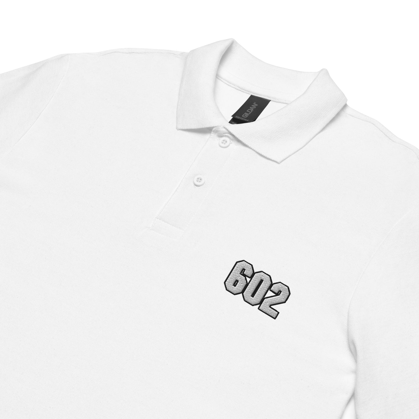 602 embroidered Citroën 2cv polo - Black, Navy, Gray or White
