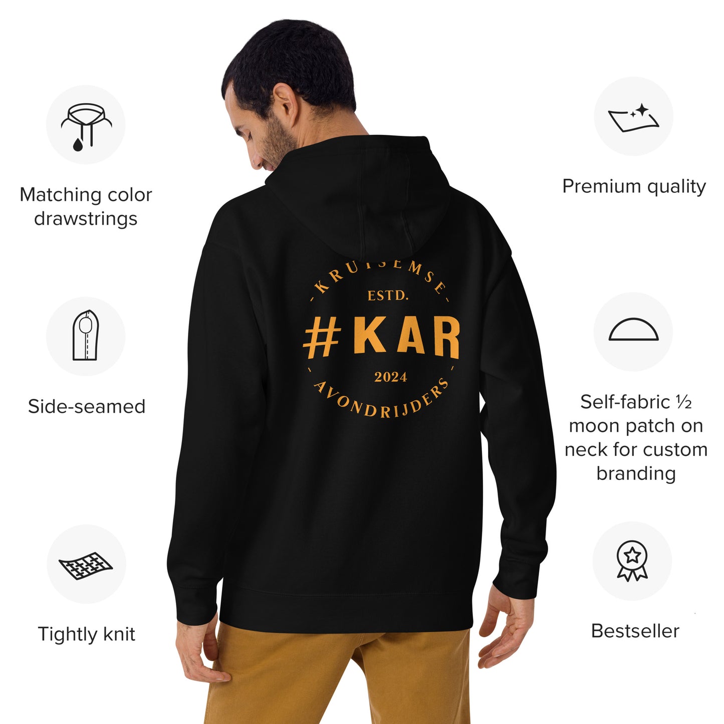 #KAR Hoodie – Kruisemse Avondrijders met Oldtimers