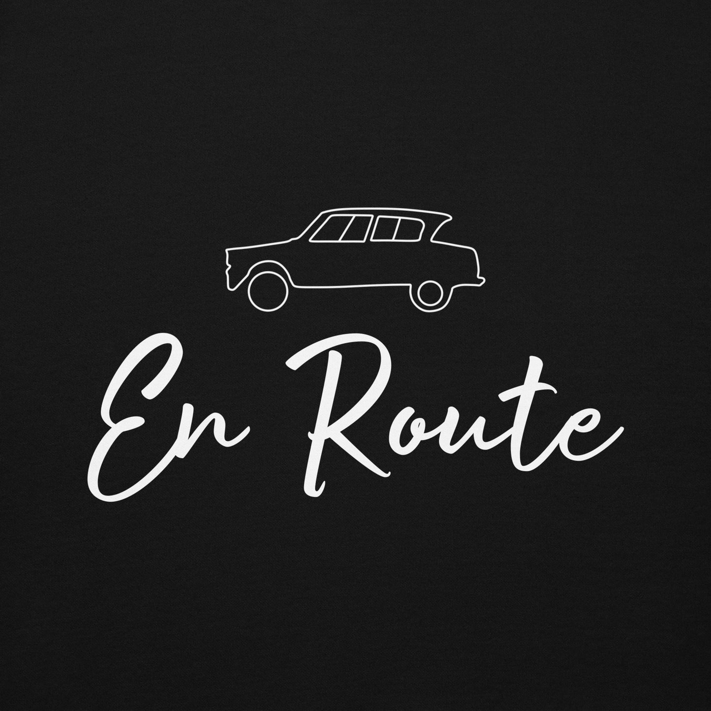 Premium unisex hoodie Citroën Ami6 En Route - Black, Navy or Blue