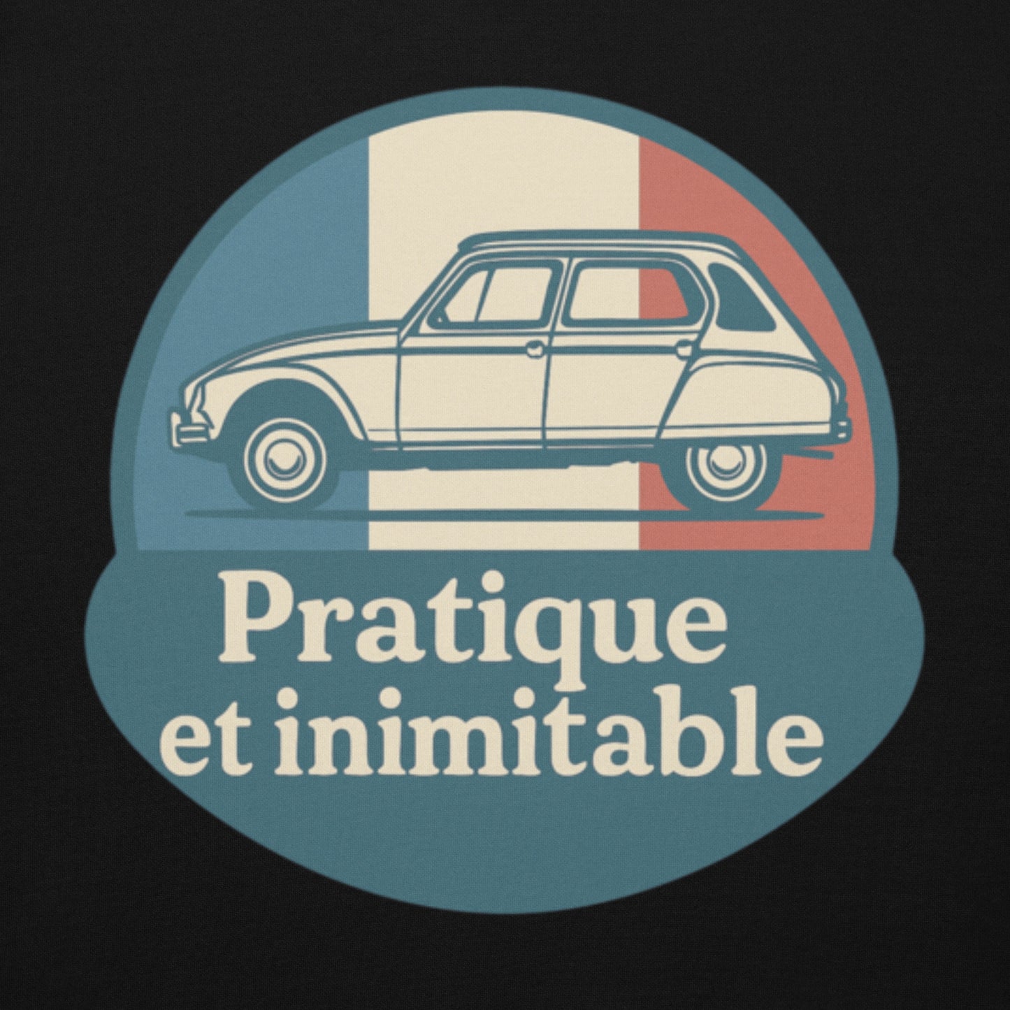 🔥 Premium Hoodie “Pratique et Inimitable” – Stijlvol Warm Blijven met Franse Allure