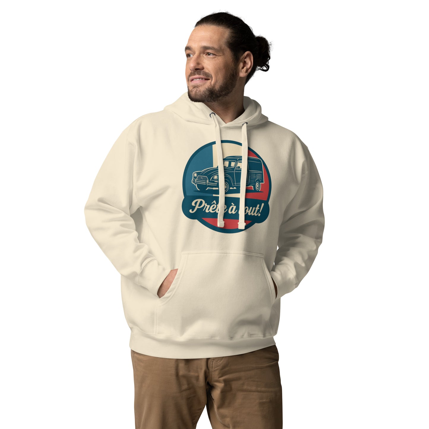 🧢 Premium Hoodie “Ready for anything!” – For those who are always ready for action