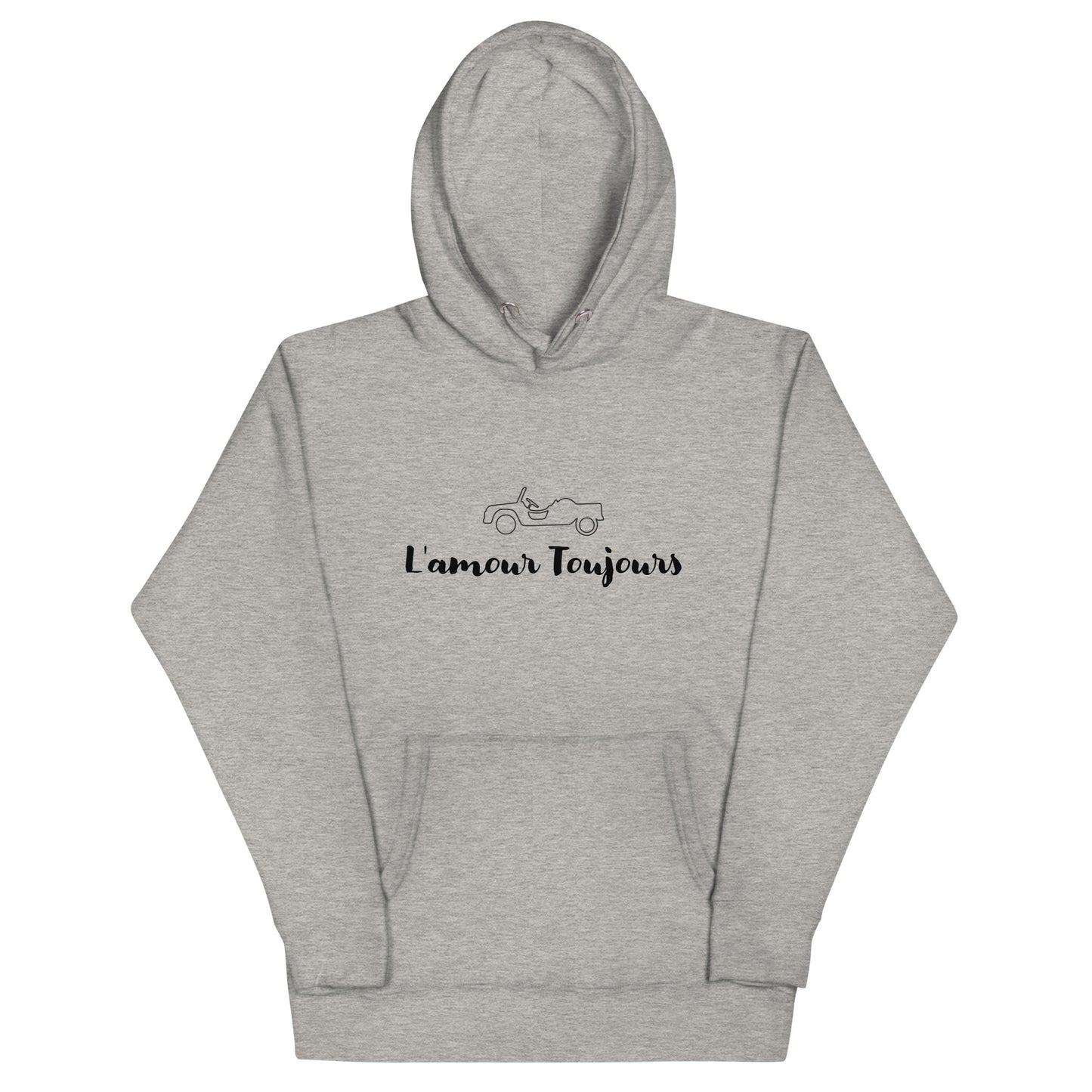 L'amour Toujours Citroën Méhari Hoodie Unisex - Gray or White