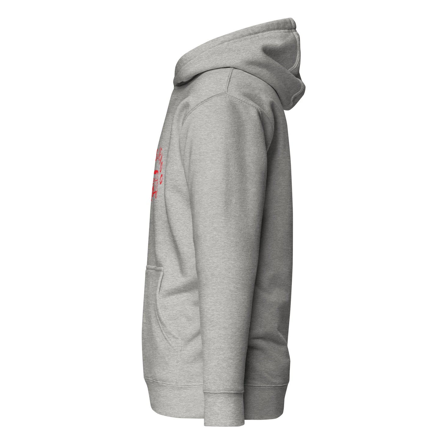 Deusjevoo unisex hoodie available in Black, Navy, Grey or White
