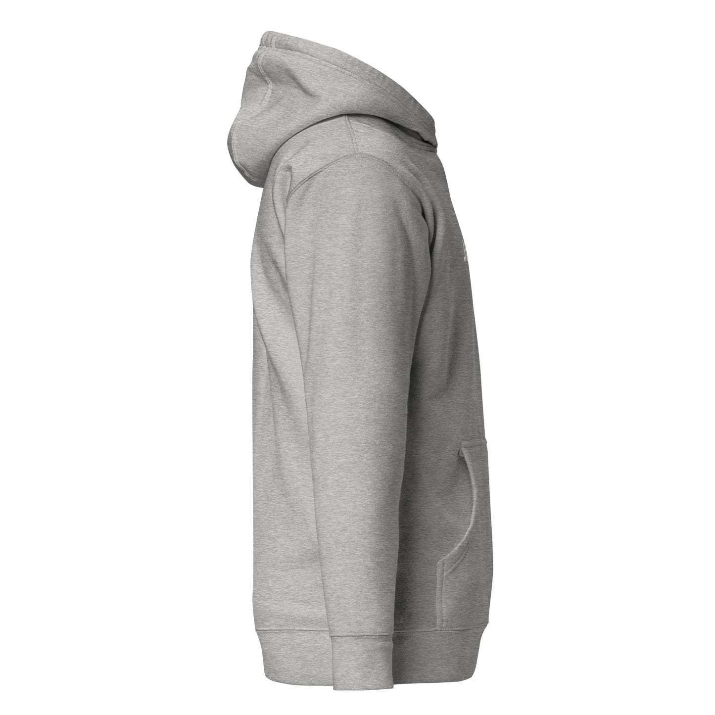 JEANDARM unisex hoodie embroidered - Black, Blue Gray or White