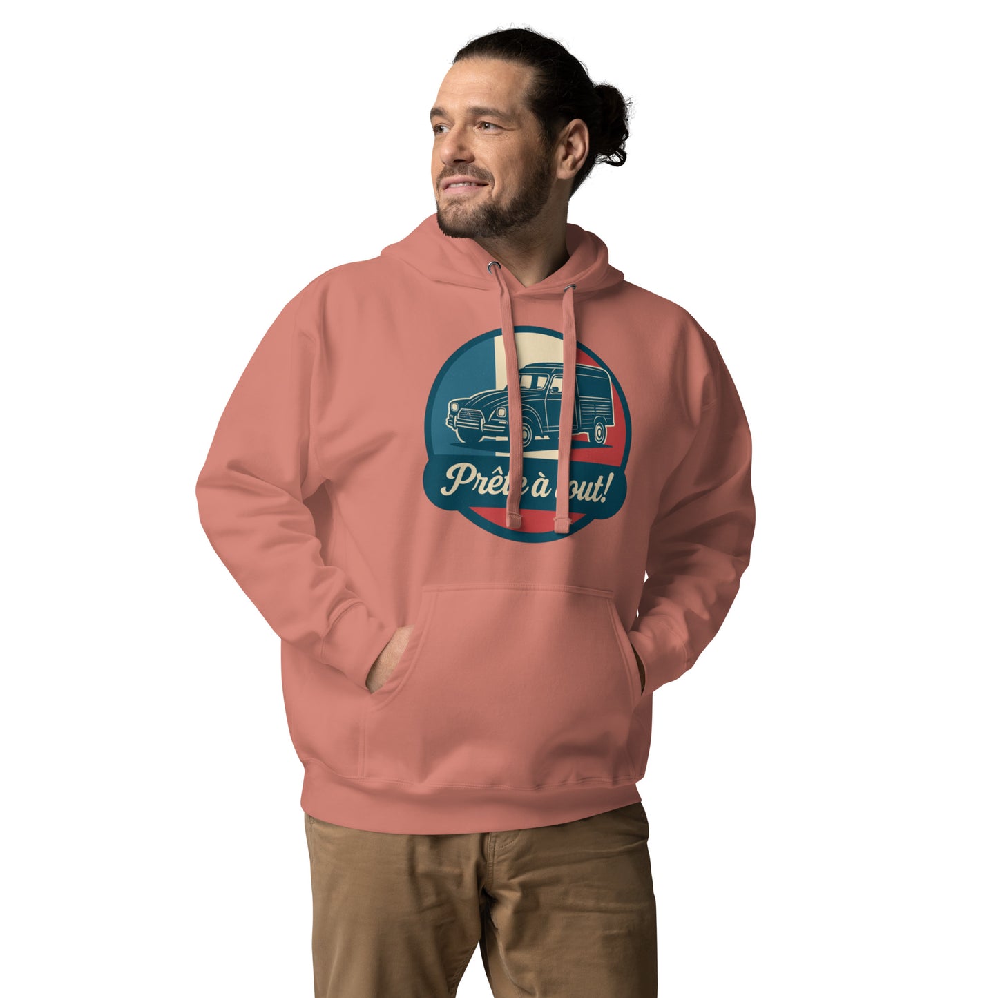 🧢 Premium Hoodie “Ready for anything!” – For those who are always ready for action