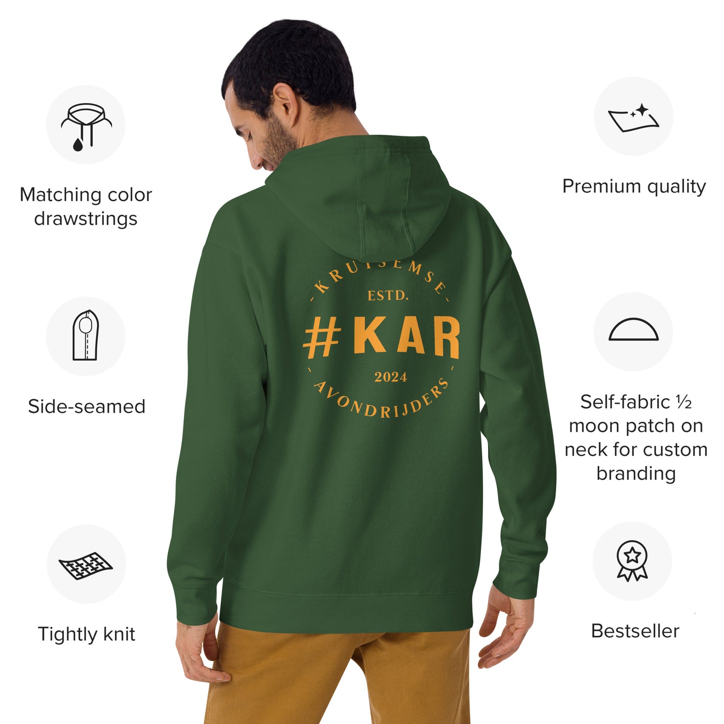 #KAR Hoodie – Kruisemse Avondrijders met Oldtimers