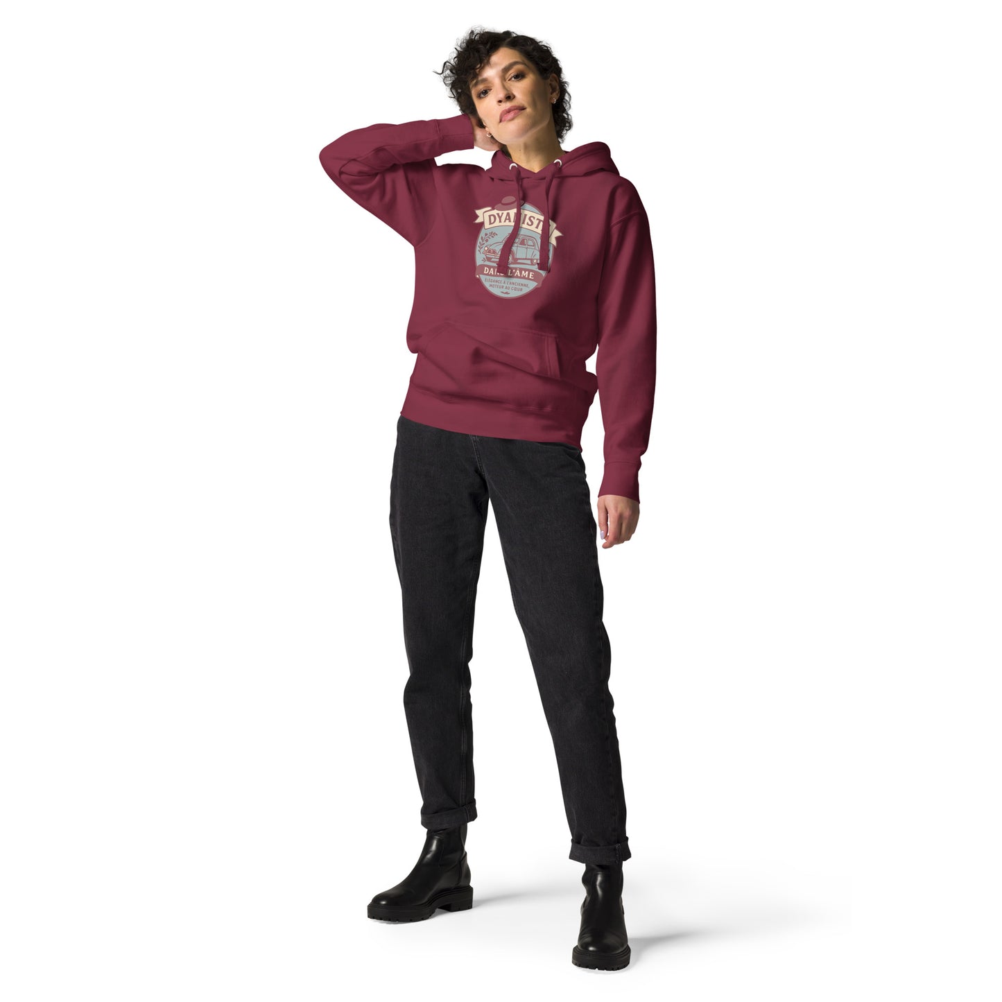 Sweat à capuche premium « Dyaniste dans l'âme » – Enfilez-le avec style