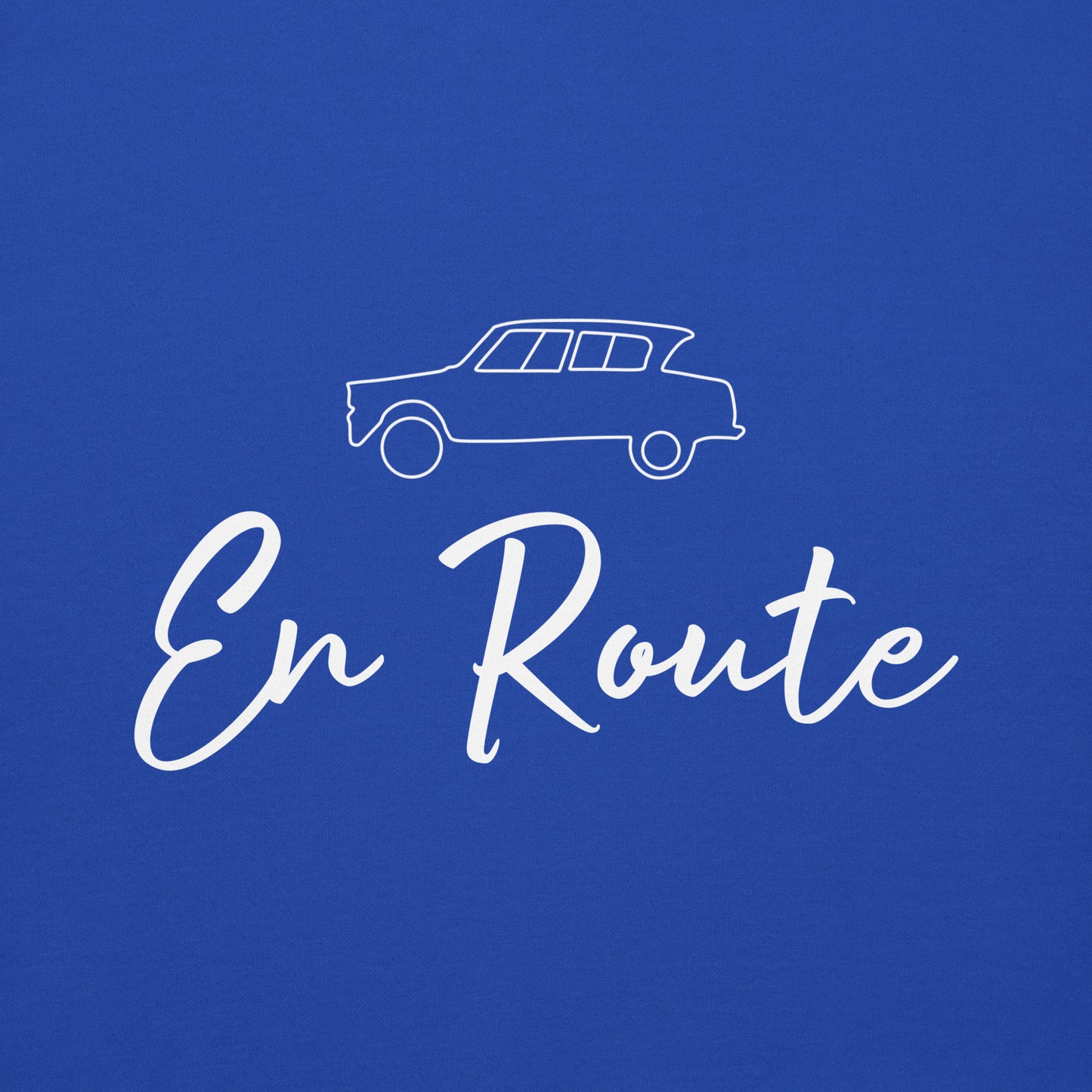 Premium unisex hoodie Citroën Ami6 En Route - Black, Navy or Blue