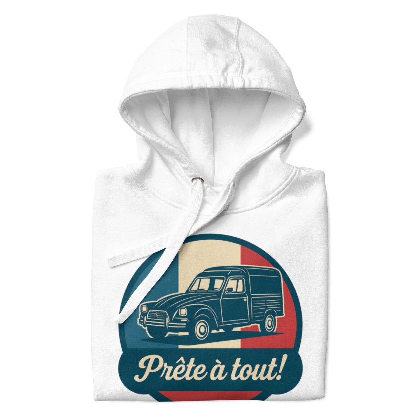 🧢 Premium Hoodie “Ready for anything!” – For those who are always ready for action