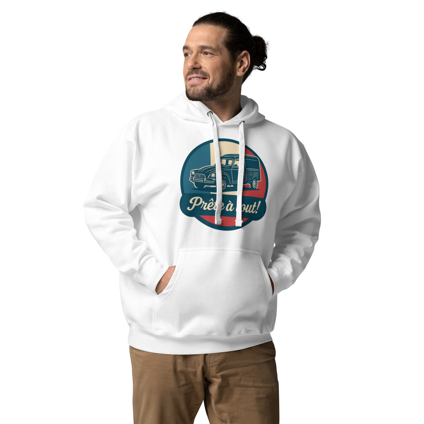 🧢 Premium Hoodie “Ready for anything!” – For those who are always ready for action