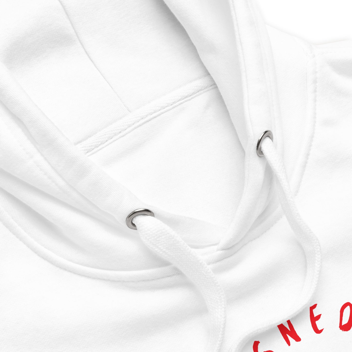 Designed in Holland Burton sportscar hoodie Unisex - White