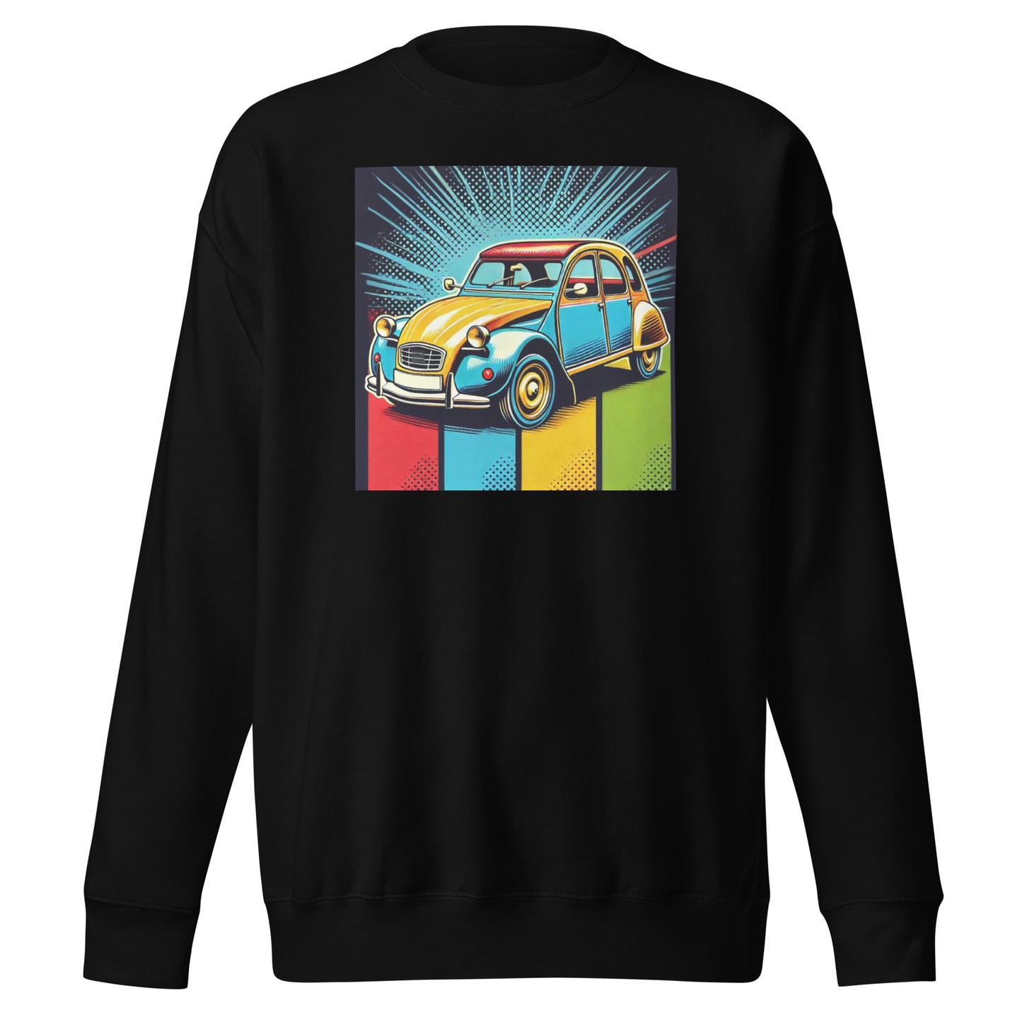 Pop-Art Citroën 2CV sweater - Uniseks