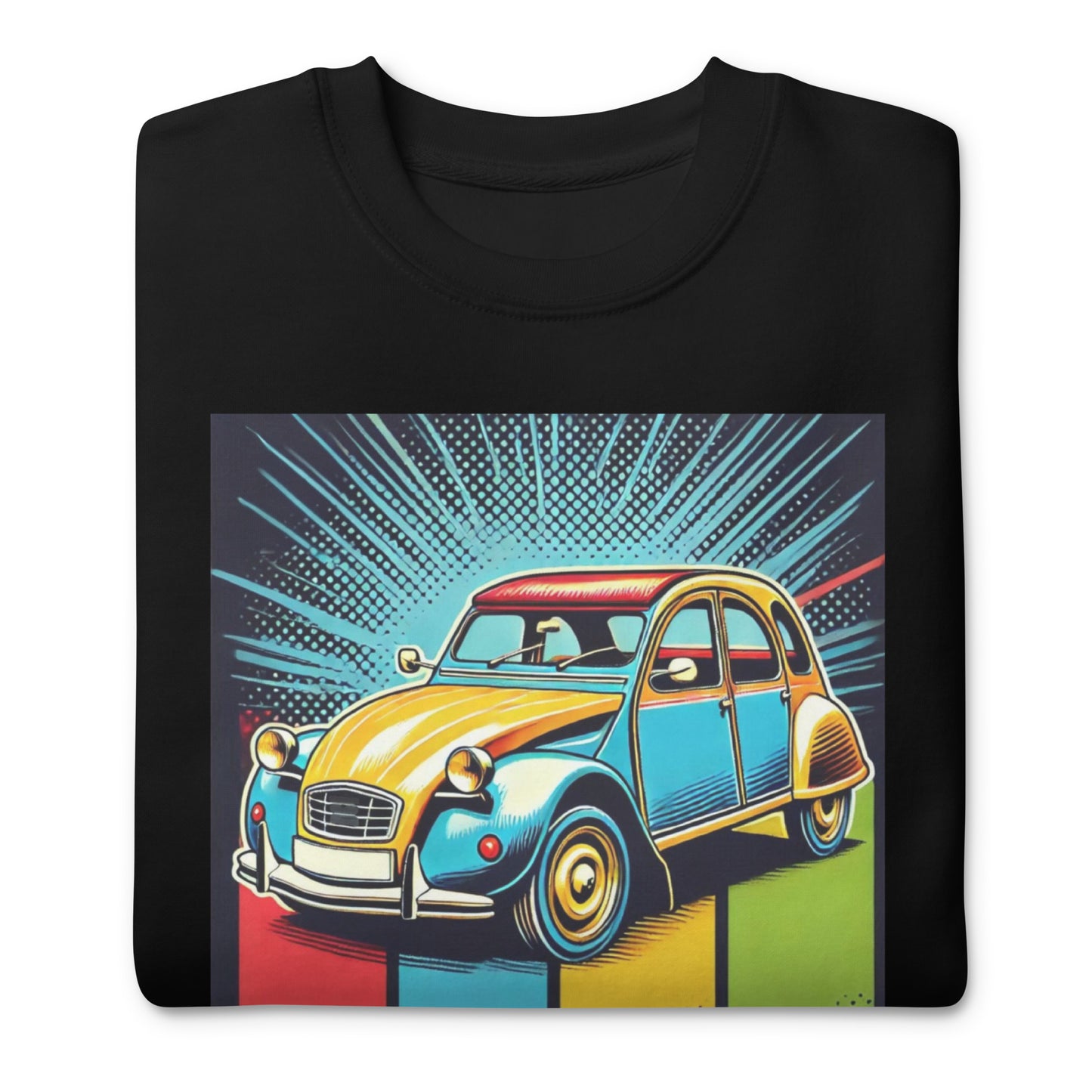 Pop-Art Citroën 2CV sweater - Uniseks