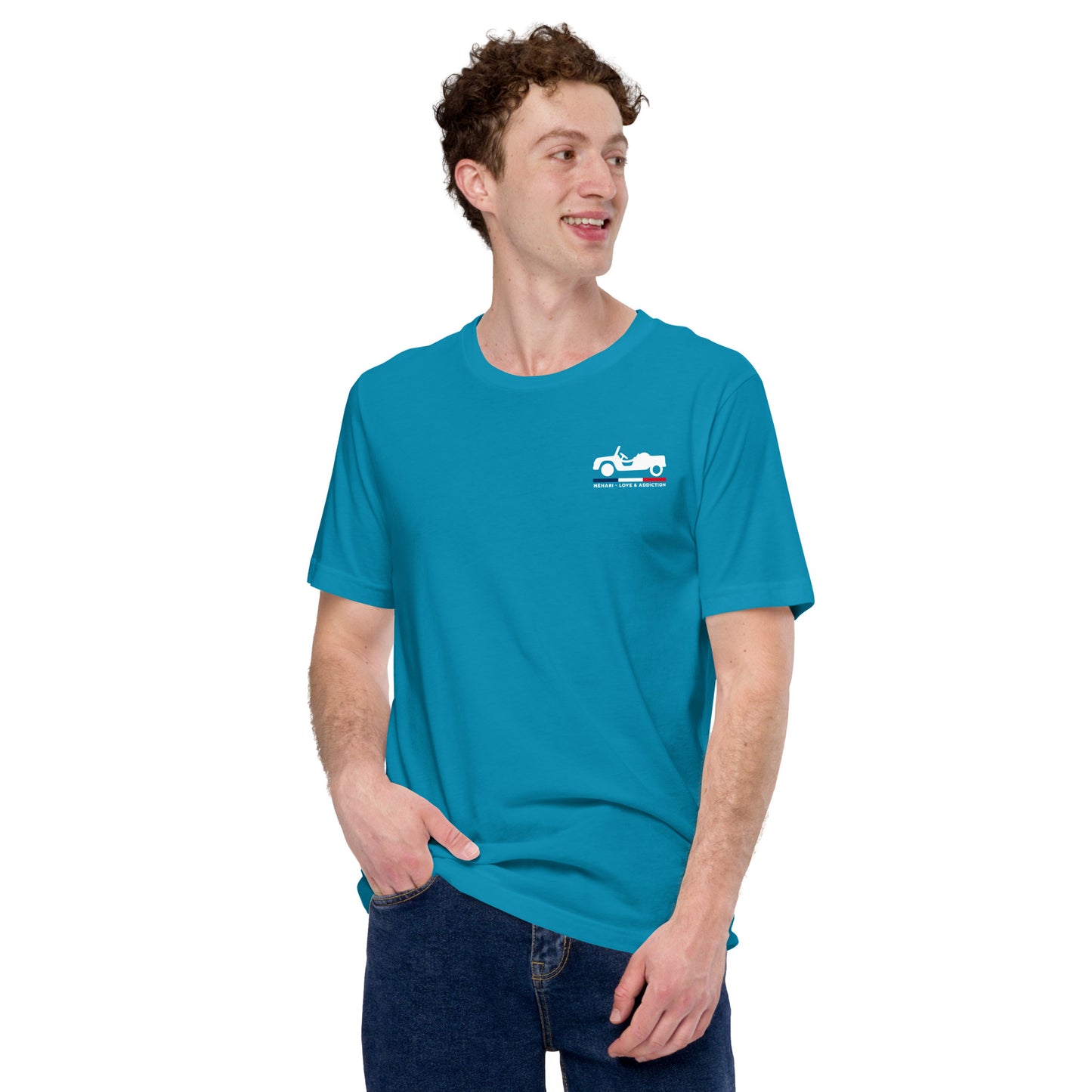 👕 T-shirt “Méhari – Love & Addiction” | Citroën Klassieker