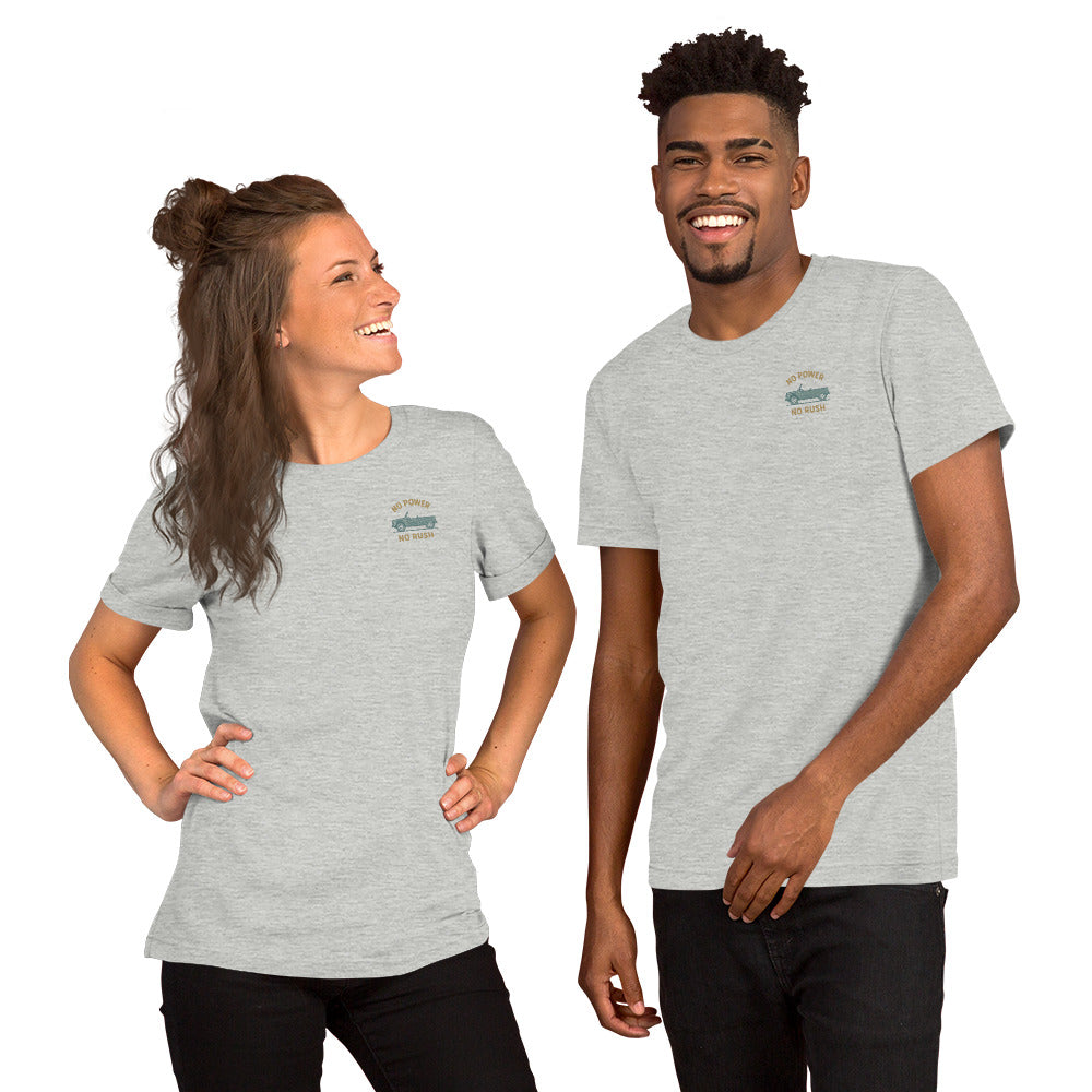 👕 T-shirt “No Power – No Rush” | Citroën Méhari Vibes