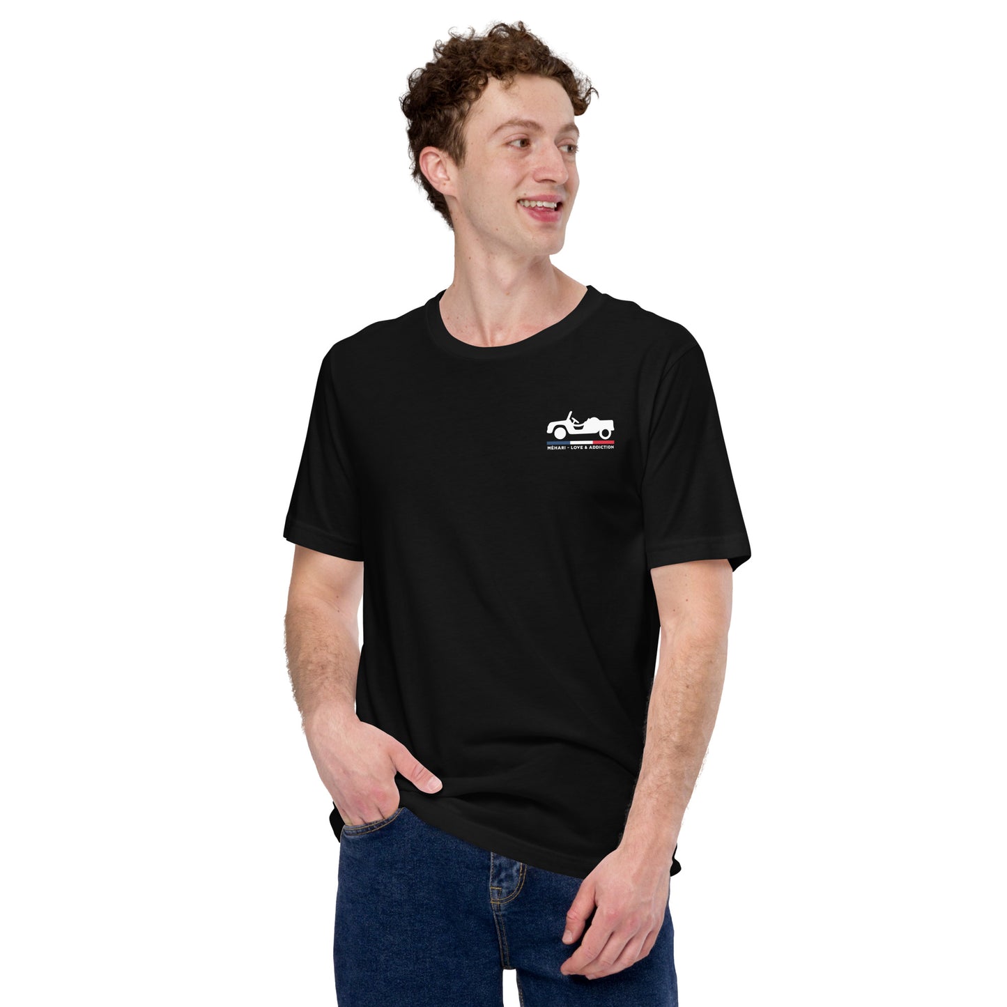 👕 T-shirt “Méhari – Love & Addiction” | Citroën Klassieker