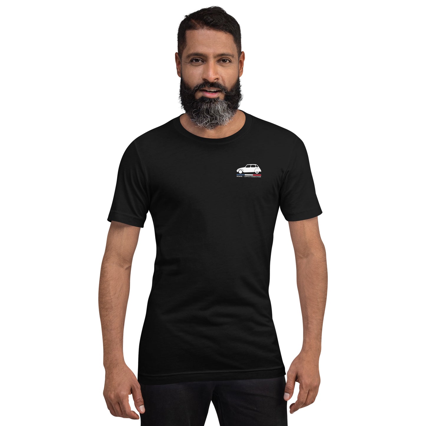 T-shirt « Dyane – Love & Addiction » | Ode à l'élégante Citroën classique
