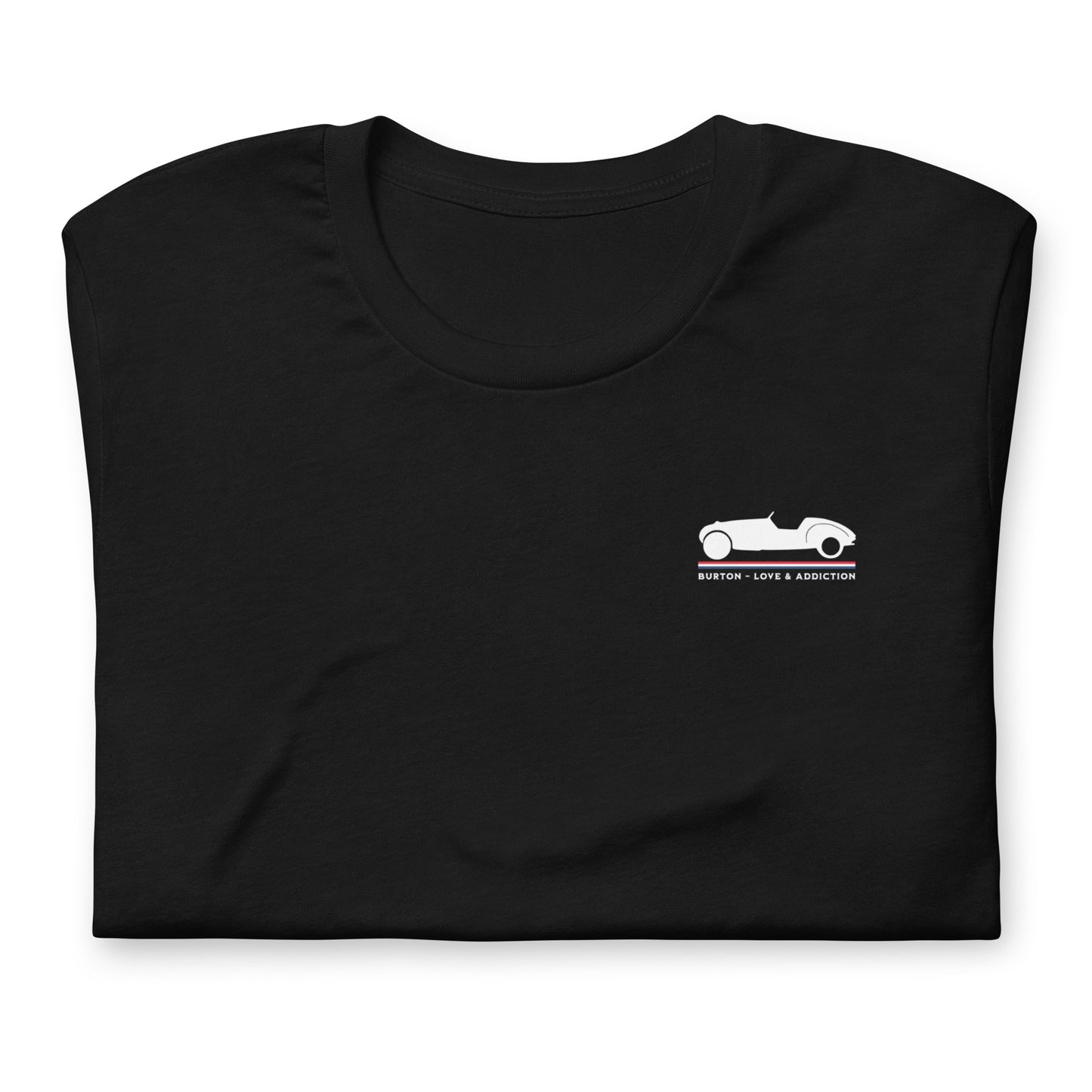 T-shirt "Burton – Love & Addiction" | Ode to Dutch car design